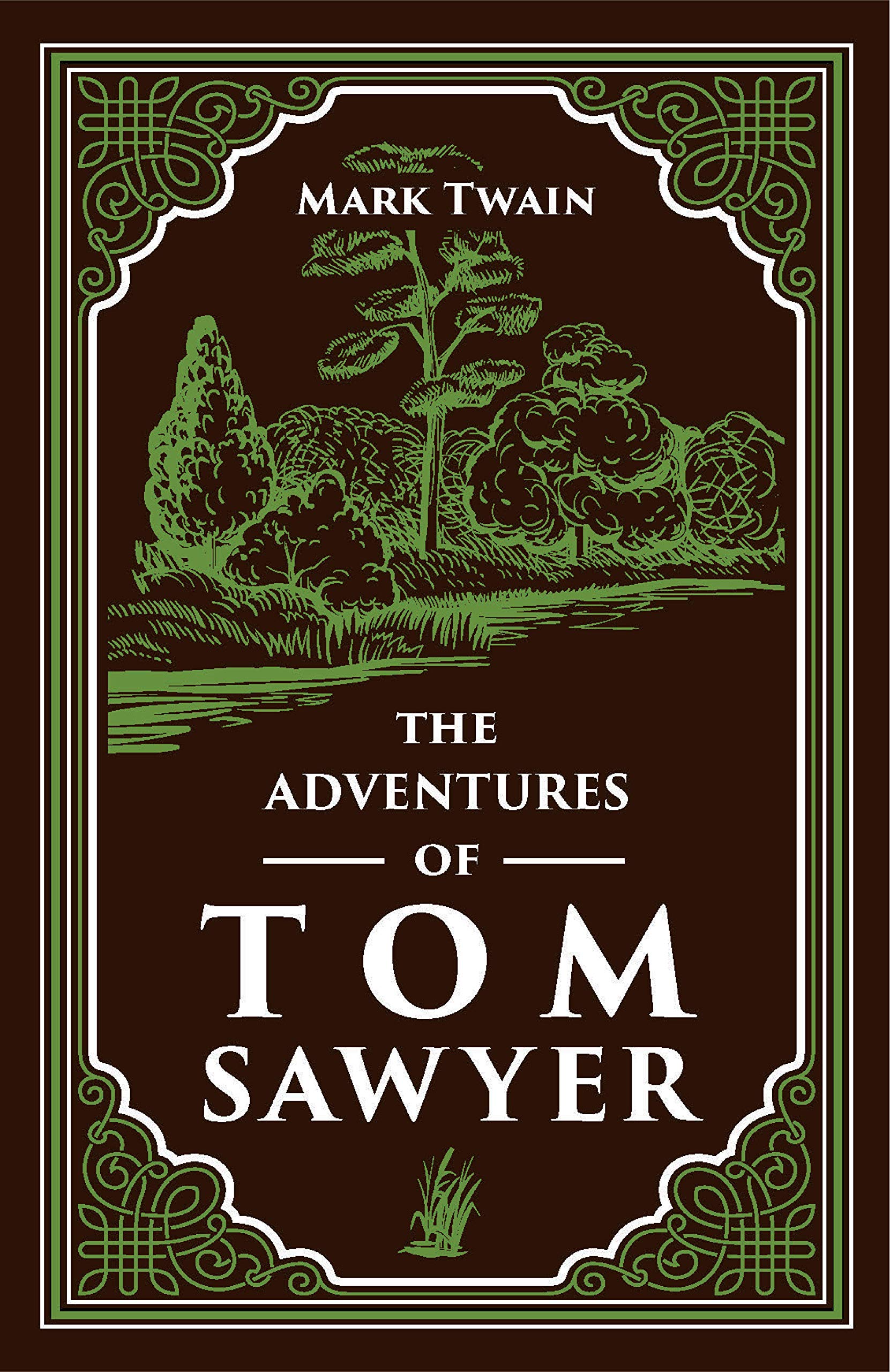 The Adventures of Tom Sawyer Mark Twain Classic (Essential Reading, Adventure, Required Literature) Ribbon Page Marker, Perfect for Gifting