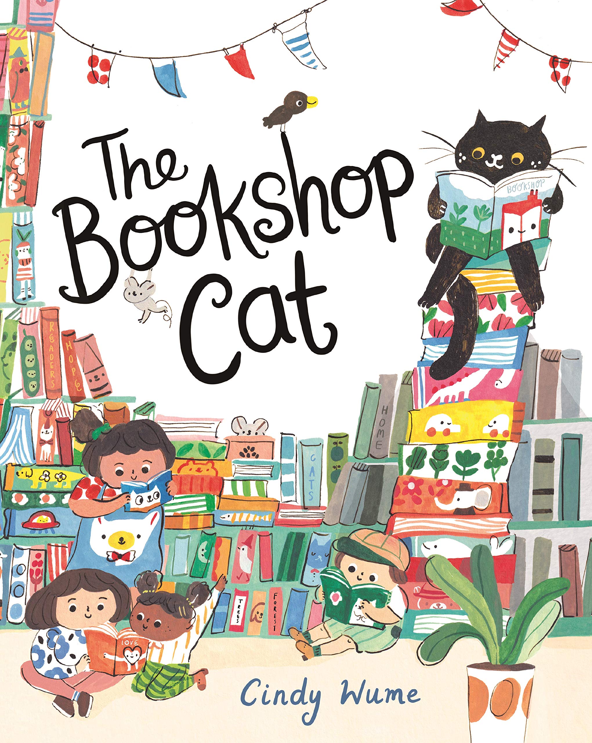 Bookshop Cat by Cindy Wume (Paperback Book)