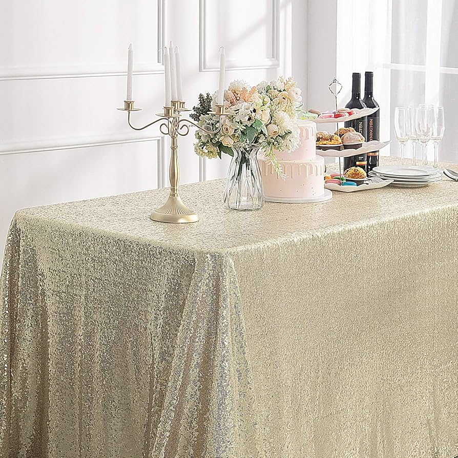 ラウンドテーブルクロス - 色:シャンパン、直径260cm Amazon｜[VANDROUP] キッチン ダイニング用 シャンパン