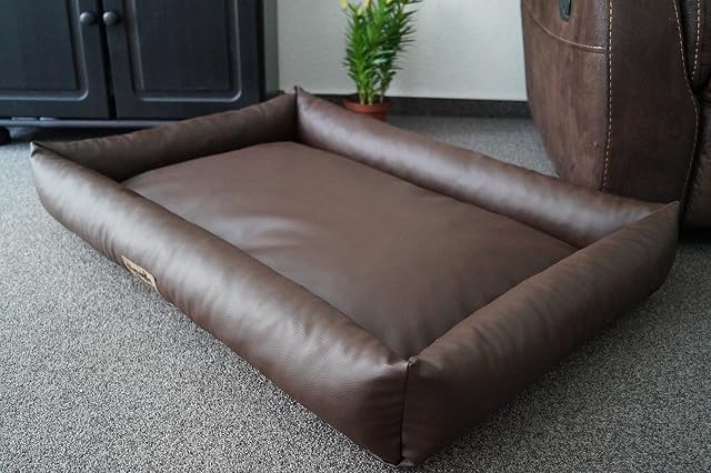Cama para perros Hundebettenmanufaktur, sofá para dormir, de piel sintética, impecable