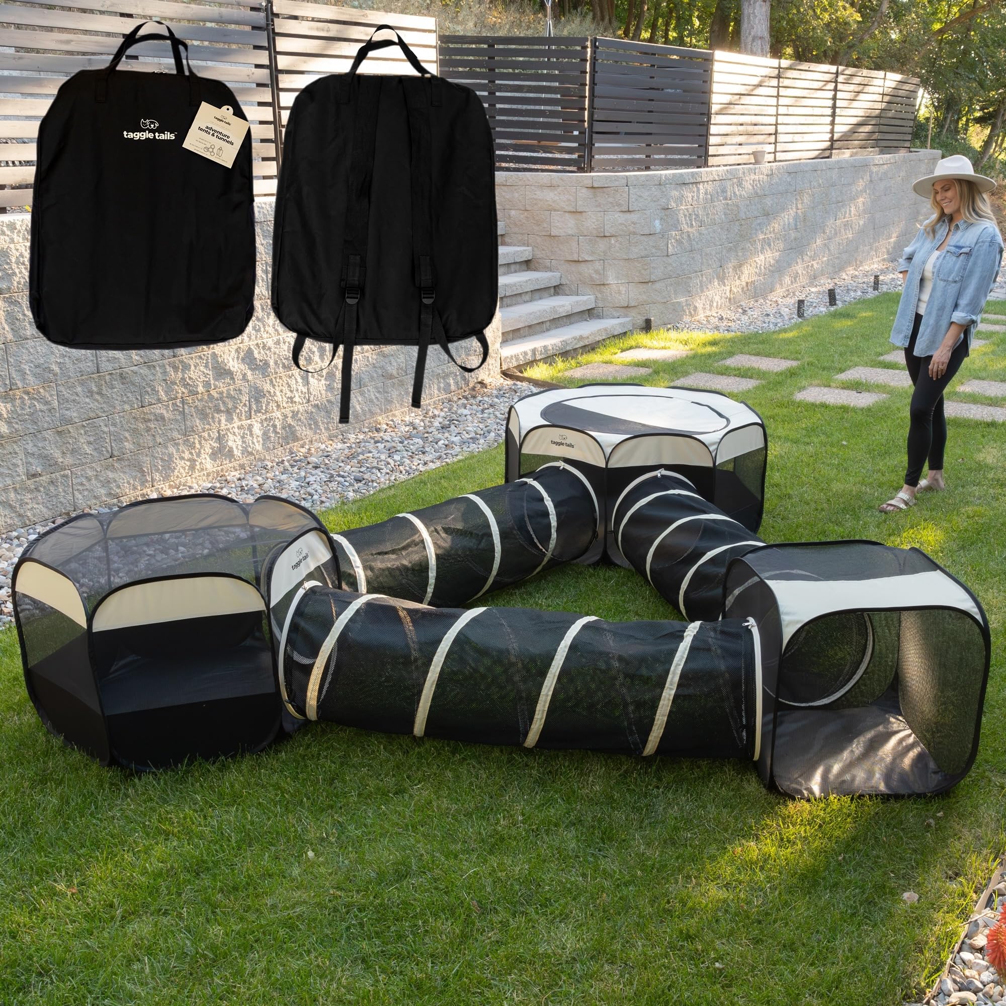 taggle tails Portable Pet Tents & Tunnels 