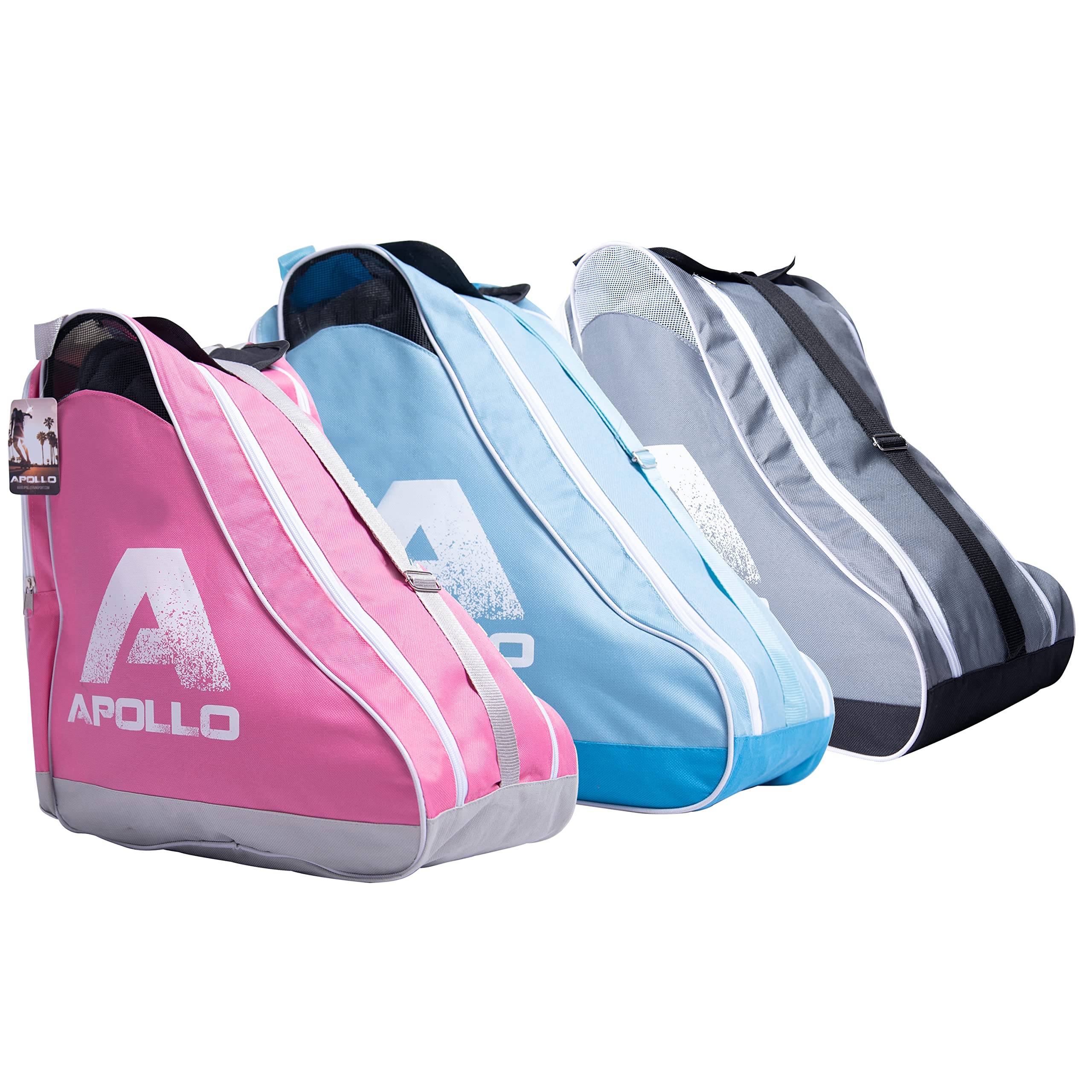 Apollo Sac à Patins à Roulette Pratique et Spacieux | Pour Enfants et Adultes | Chic et Idéal pour Les Sports à Roulettes et Patins à Glace
