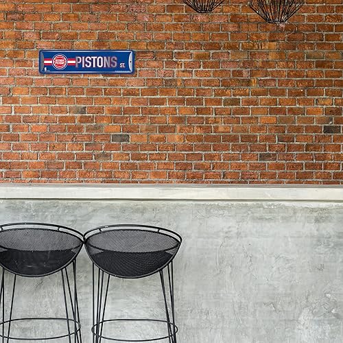 Vista 130 de Rico Industries NBA Basketball Metal Street Sign