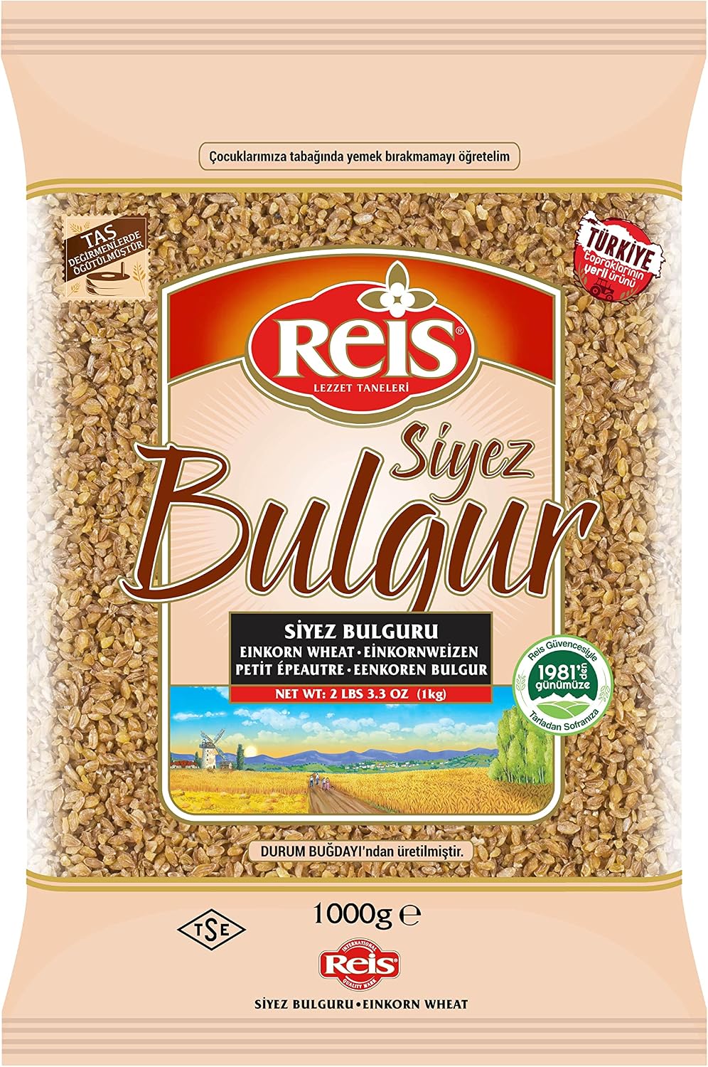 Reis Siyez Bulgur 1 Kg