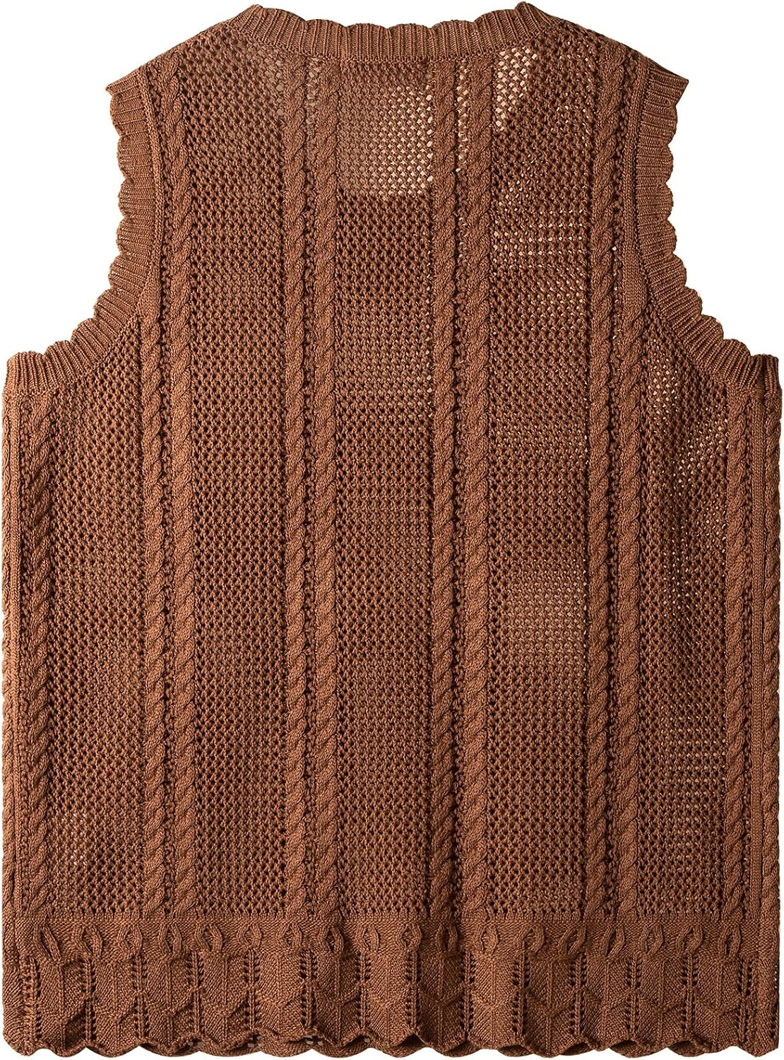 Crochet Vests for Women Summer Beach Vacation Clothes Lightweight Knit Sleeveless Sweater Vest Cover Up Tank