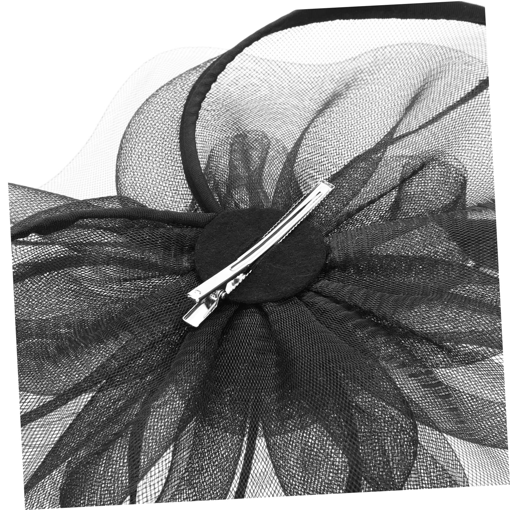 LALAFINA 4pezzi Fascinator Vintage Cerimonie Cappello per Matrimoni Tea Party e Speciali Accessori per
