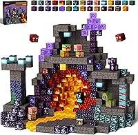 GobiDex Magnetic Blocks Deep Crypt Adventure Set - STEM Cave World Building Toys, Sensory Magnet Construction for Kids Boys Girls