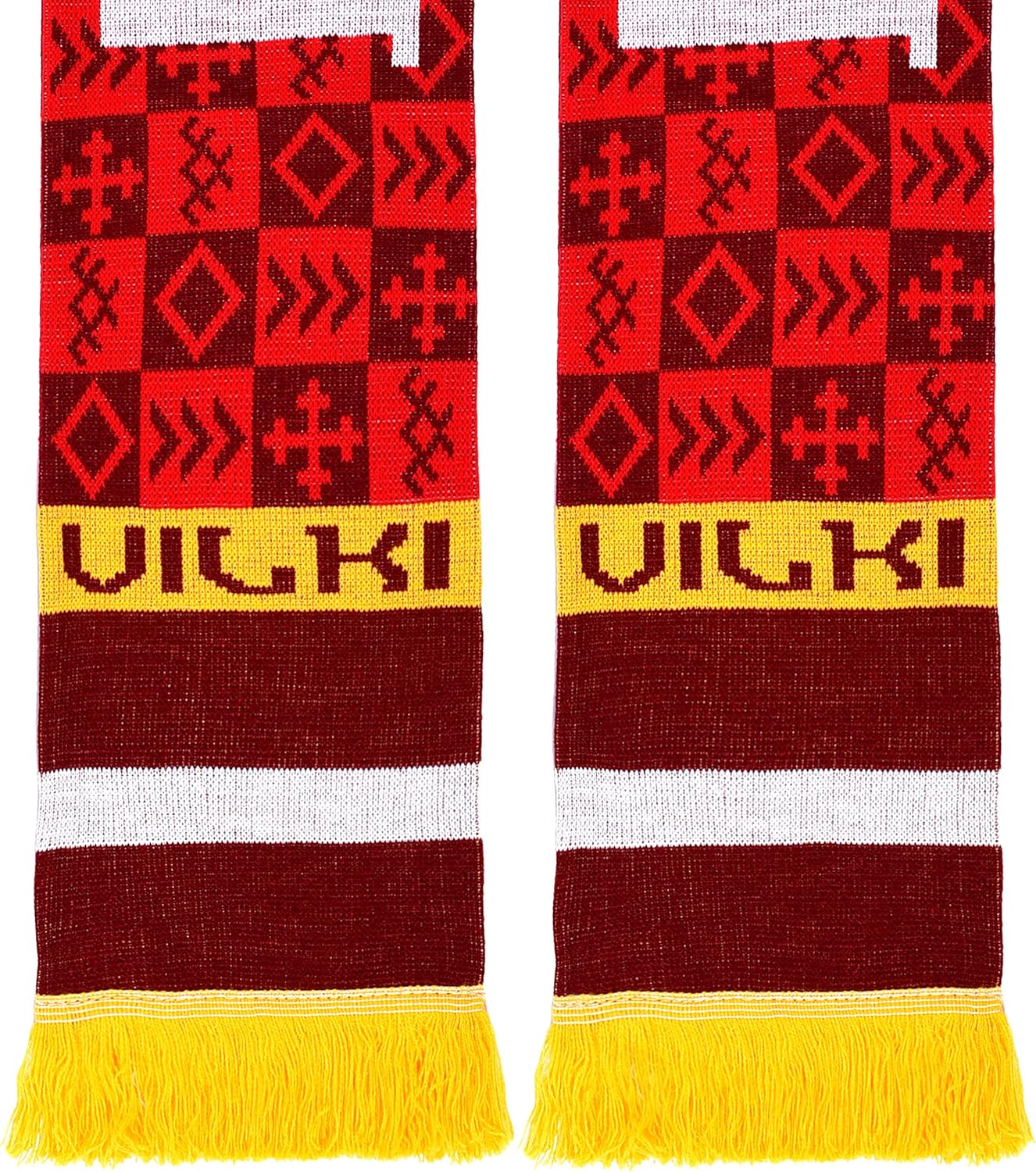 Belarus Latvia Soccer Knit Scarf - Image 4
