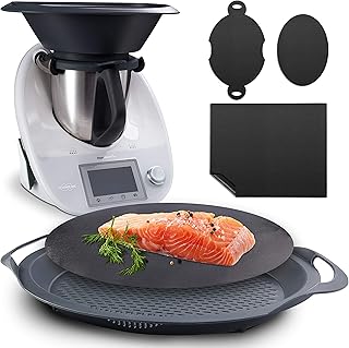 Liebspecht® Premium Thermomix Permanent Baking Film Set of 3 Suitable for Varoma Shelves and Ovens Optimal Thermomix Accessories for TM6, TM5, TM31-5 Delicious Recipes Sustainable