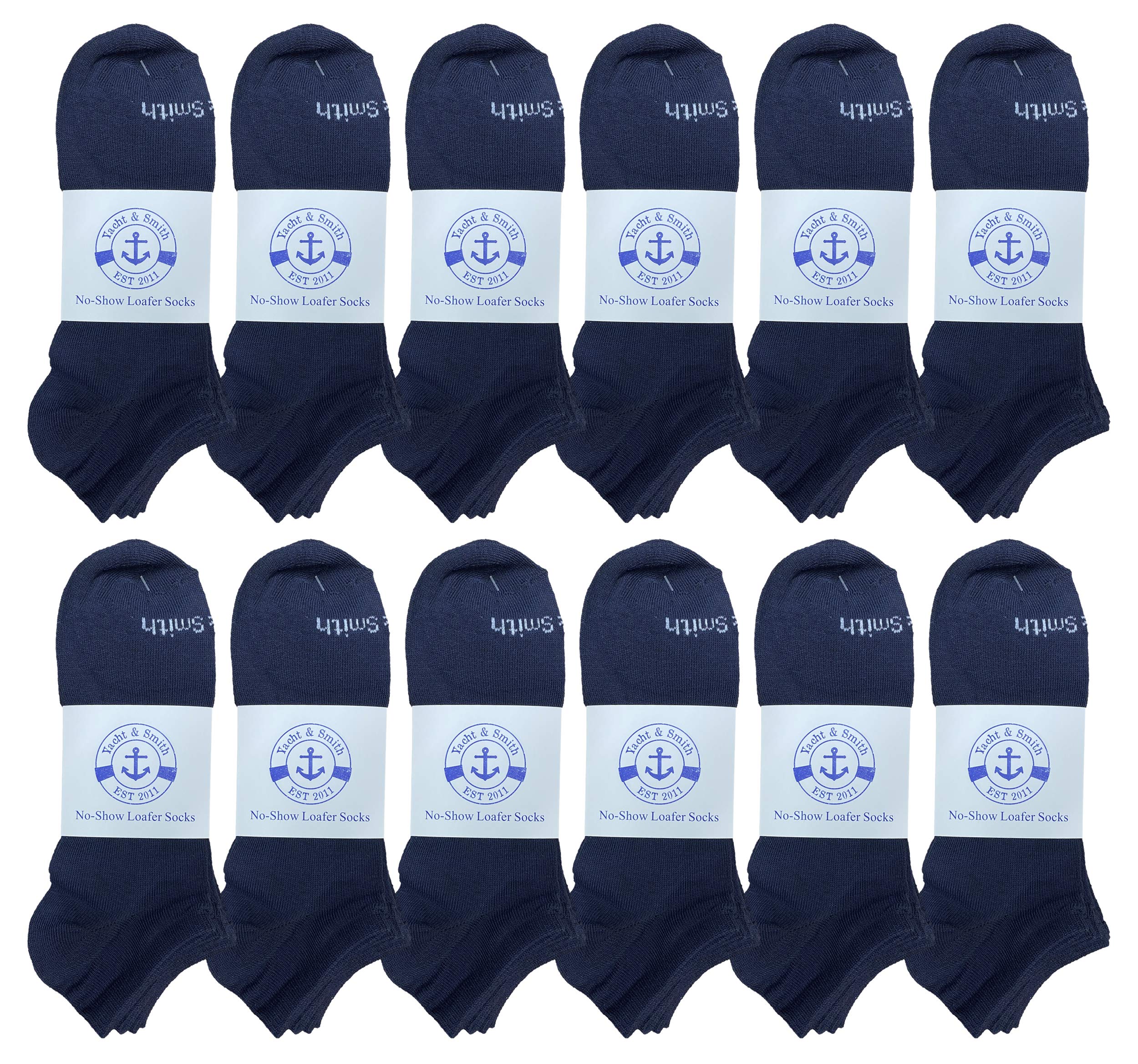 BILLIONHATS12 Pairs of Boys & Girls Cotton Shoe Liner Training No Show Thin Low Cut Sport Ankle Socks, 6-8