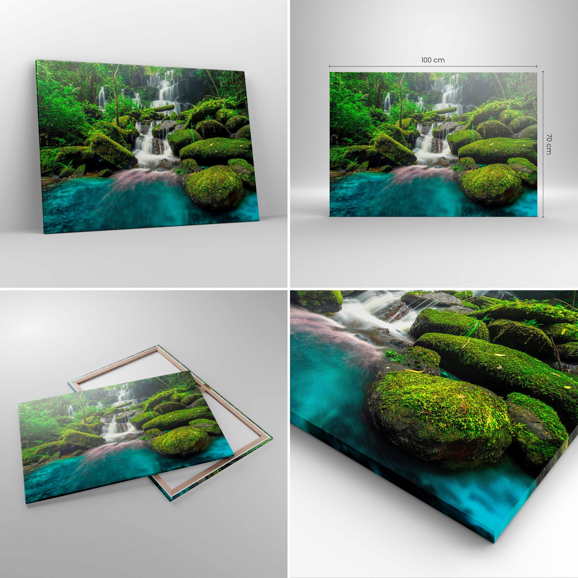 Impression sur Verre 100x70cm Tableaux Image Photo visage femme Art