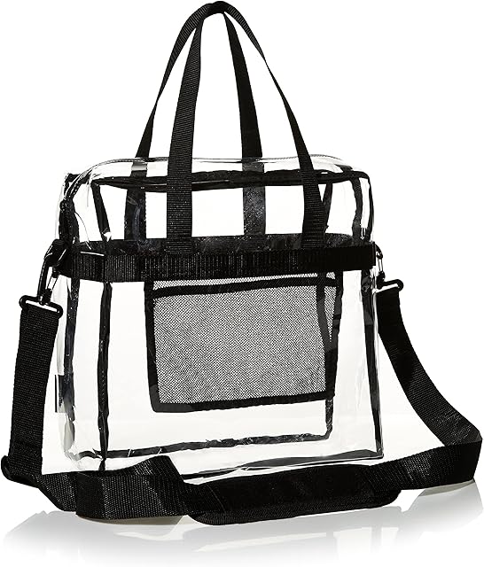 Amazon Basics Stadium-Approved Tote - Clear