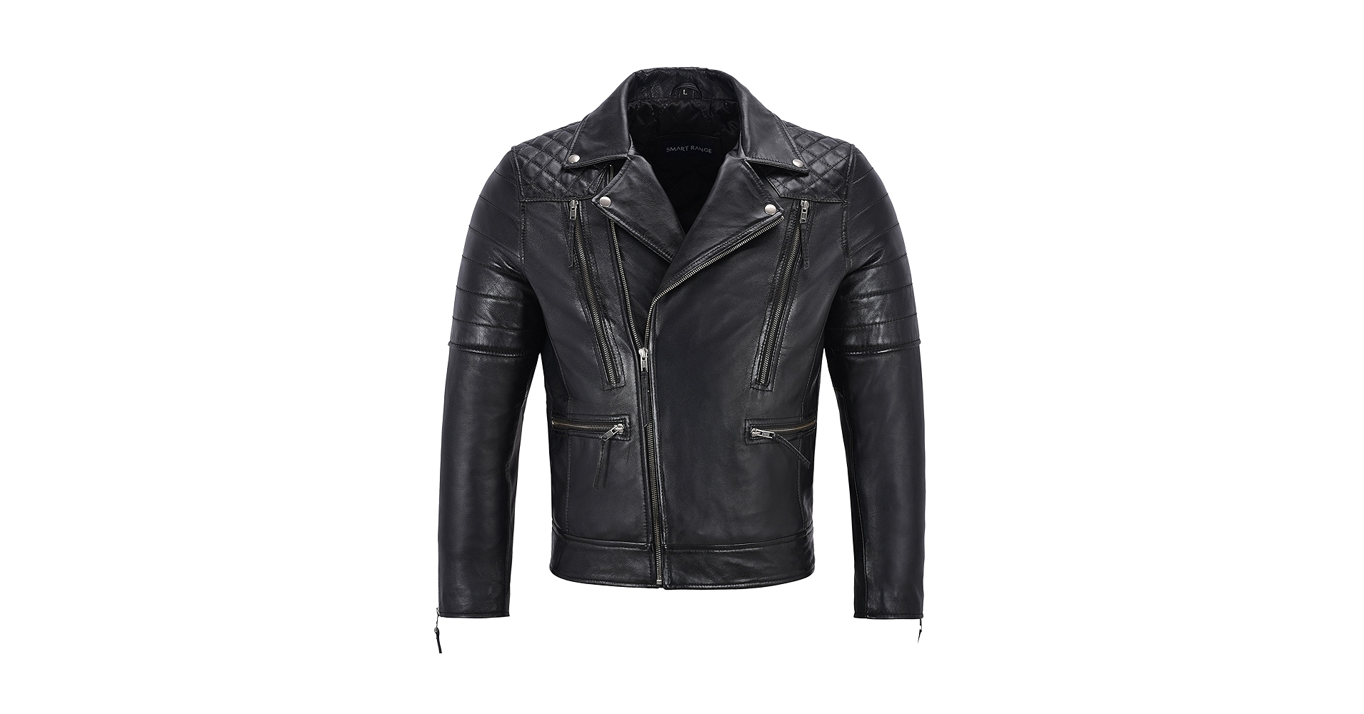 ジャケット・アウター EMMETI BIKER JACKET IN LAMBSKIN NAPPA Smart Range Men's Real Leather Jacket Lambskin Napa Biker