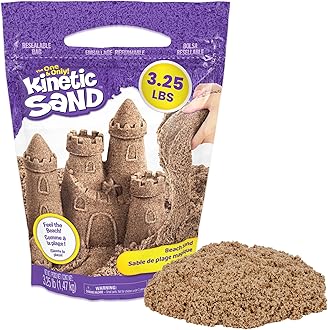 1.47kg Beach Sand for Squishing, Mixing and Moulding (Amazon Exclusive), for Kids Aged 3 and Up. Only Available On Amazon