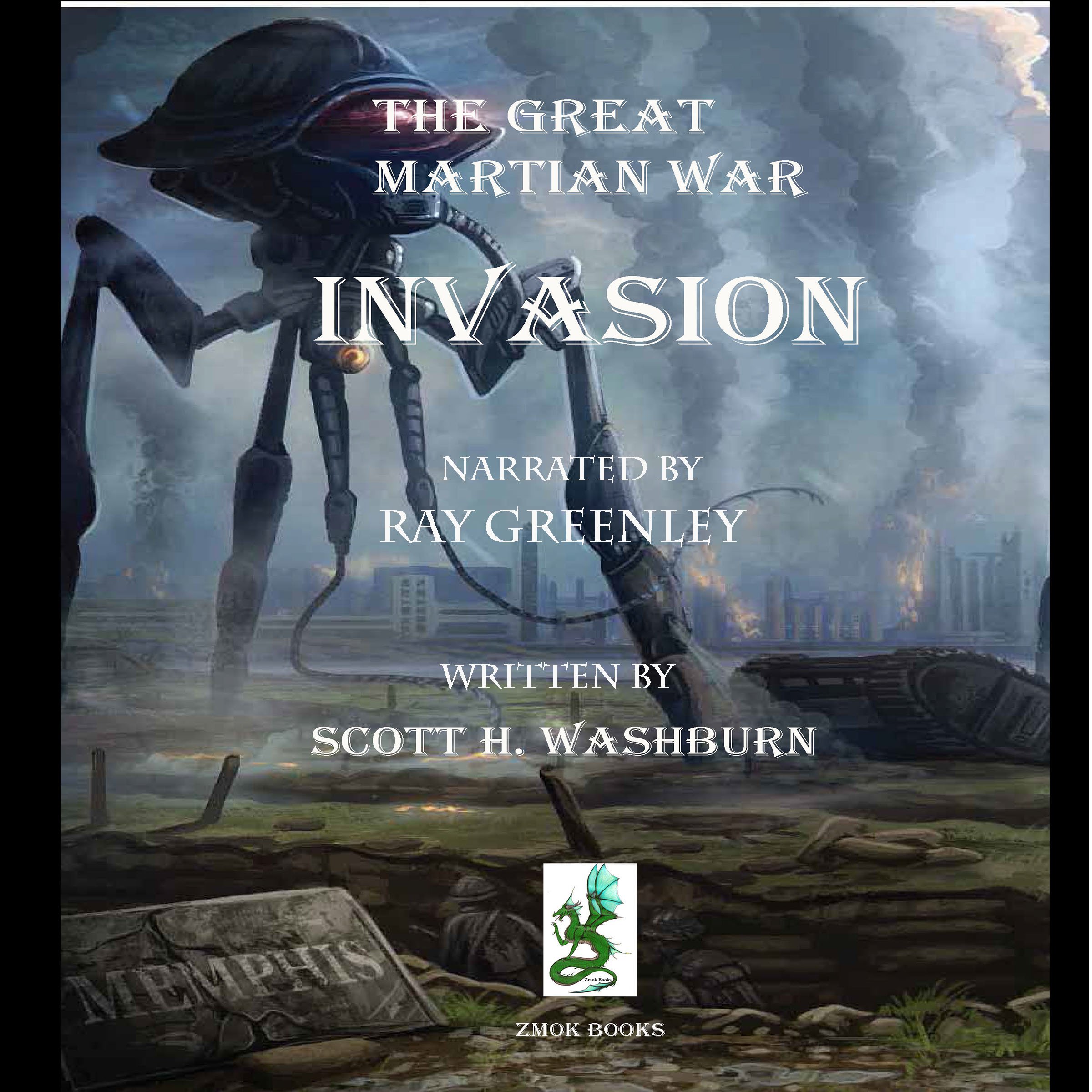 Cover art for The Great Martian War: Invasion