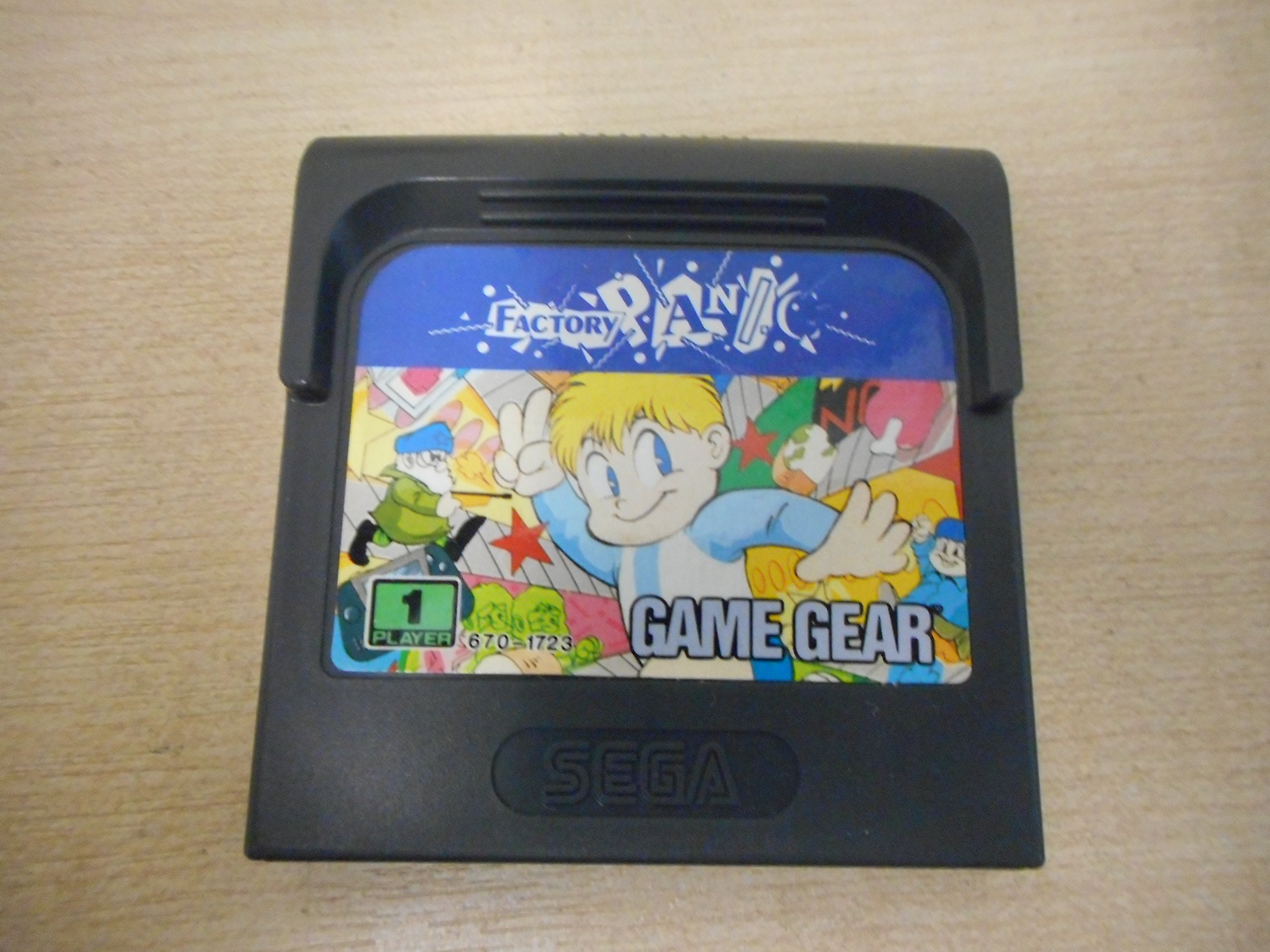 Factory Panic - Game gear