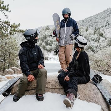 80SIX Snow Helmet – Lightweight Comfortable Adjustable Ski and Snowboard Helmet with Ventilation, Removable Ear Pads and Warm Liner, In-Mould PC Shell for Men, Women and Youth