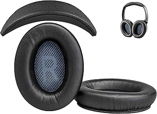 Premium Replacement SoundLink AE2 Ear Pads and SoundLink AE2 Headband pad Cushion Compatible with Bose SoundLink Around-Ear 2 / Bose Soundlink AE2 Headphones (SLAE2 Combo Black)