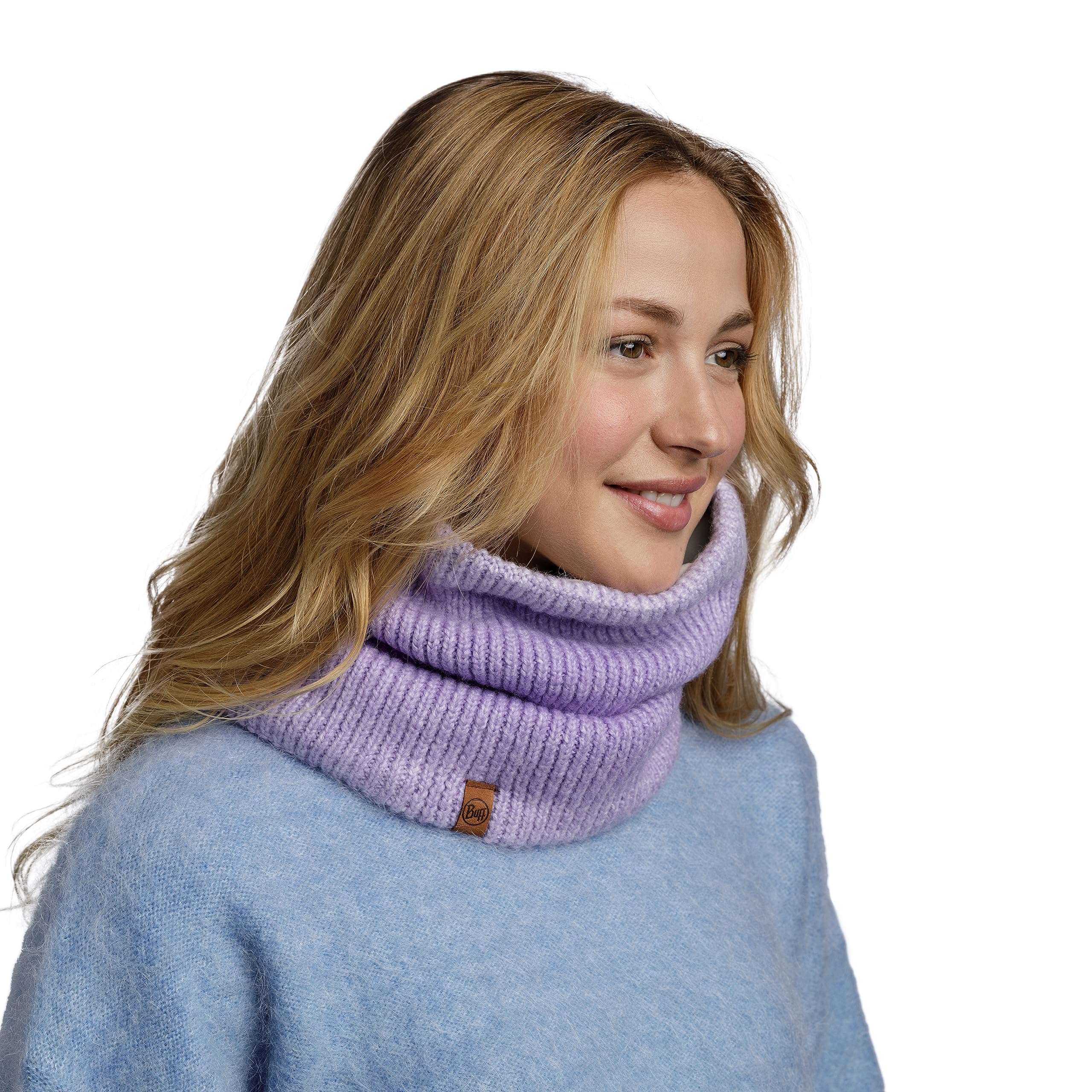 Buff Neckwear Knitted & Fleece Marin Unisex adults, Marin Lavender - Image 4