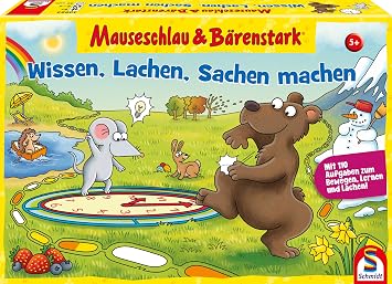 Schmidt Spiele 40653 Mauseschlau & Barenstark, Knowledge, Laughter, Things Making, Childrens Game