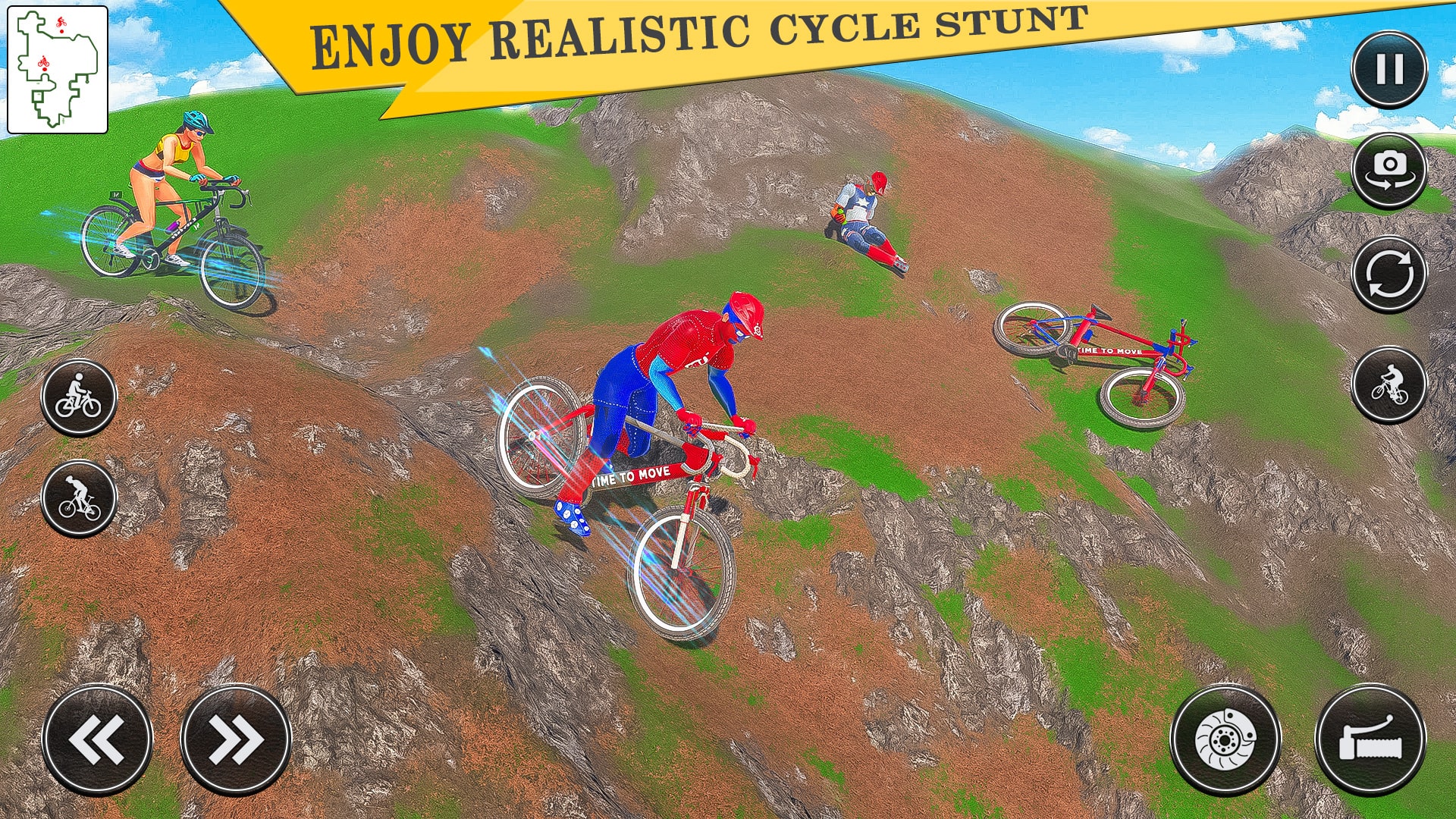 Superhero BMX Cycle Race Bicycle Stunts BMX Bike GamesAmazon.in