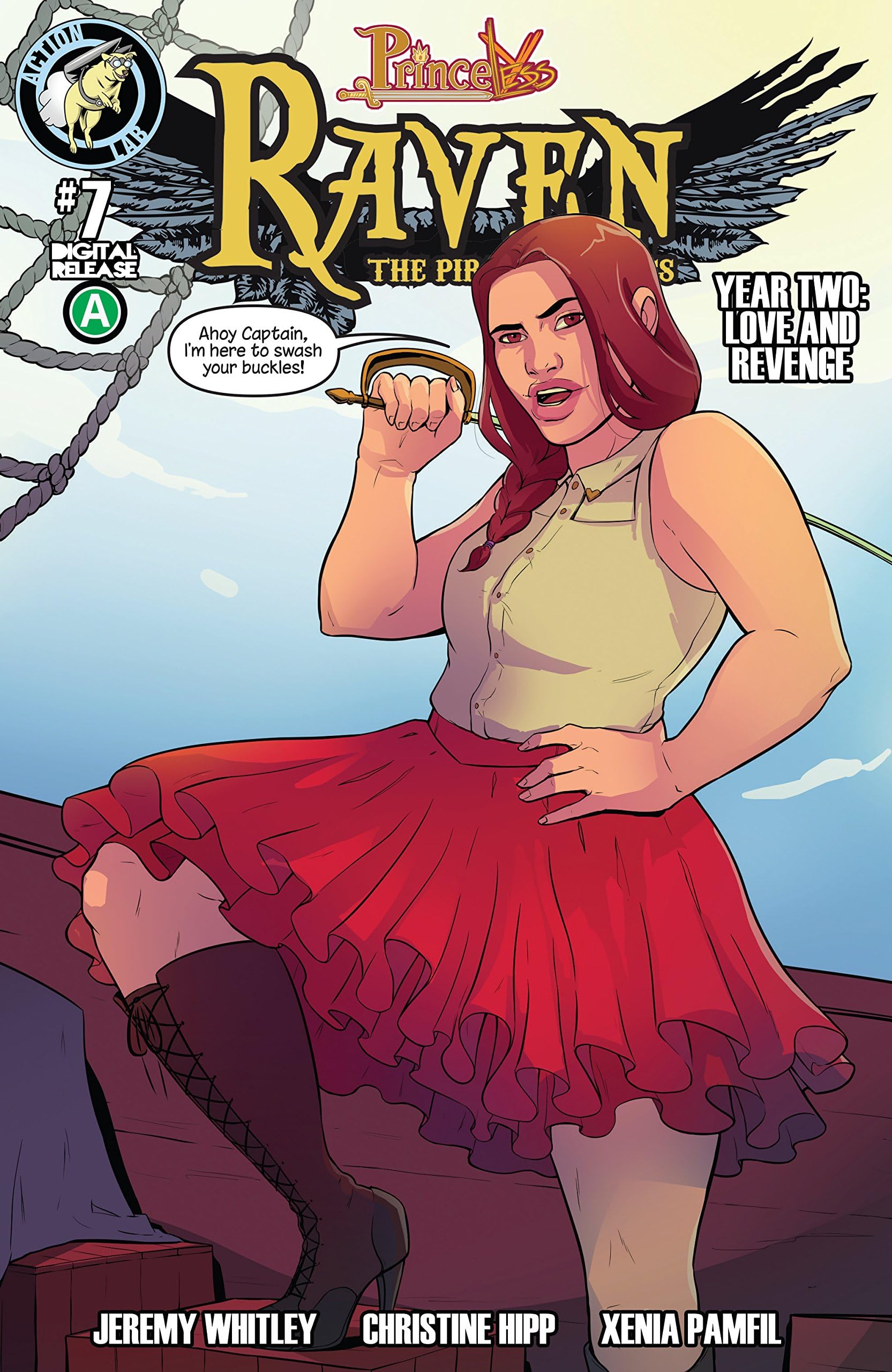 Raven: Year 2 - Love and Revenge #7 (Princeless- Raven: The Pirate Princess)