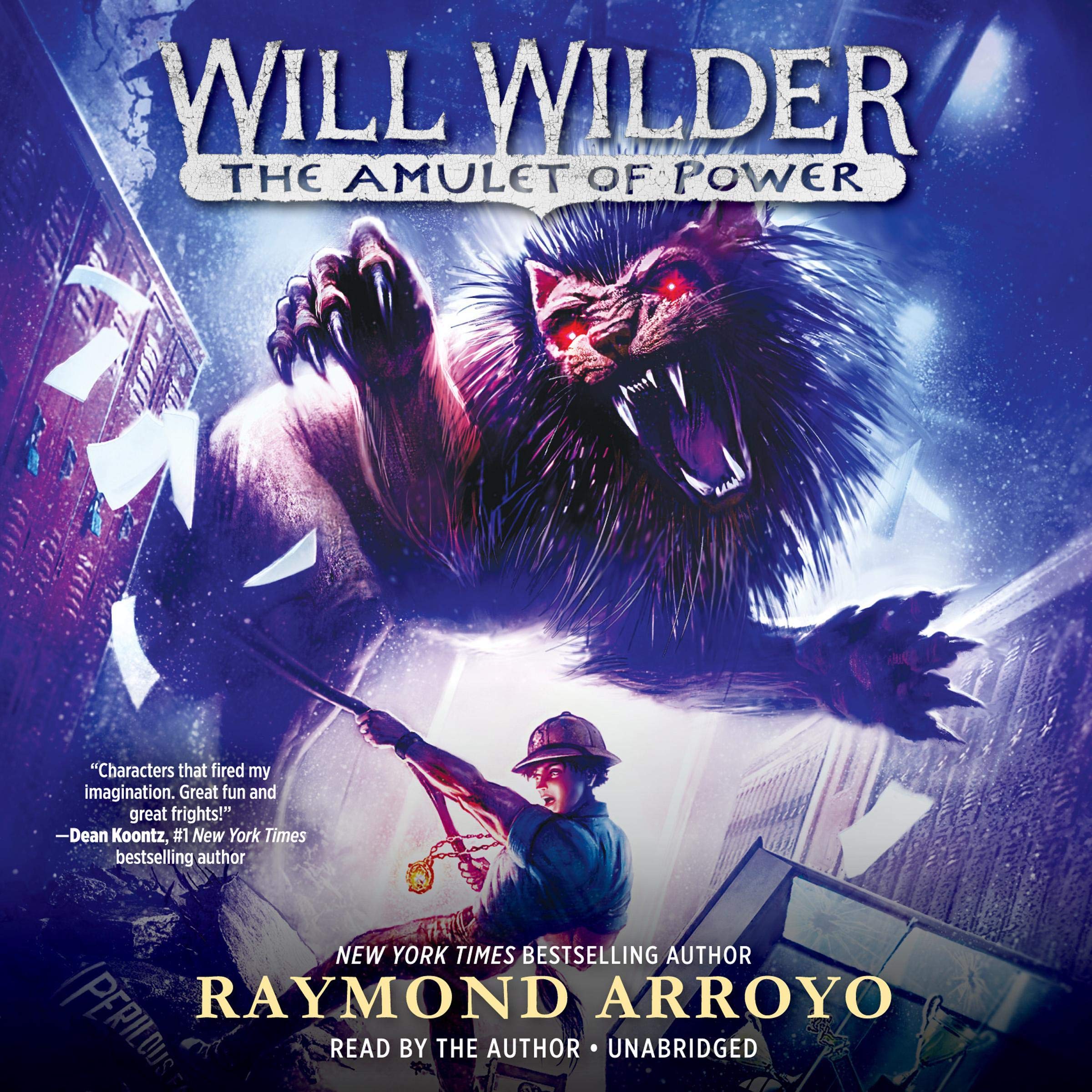 Cover art for Will Wilder #3: The Amulet of Power