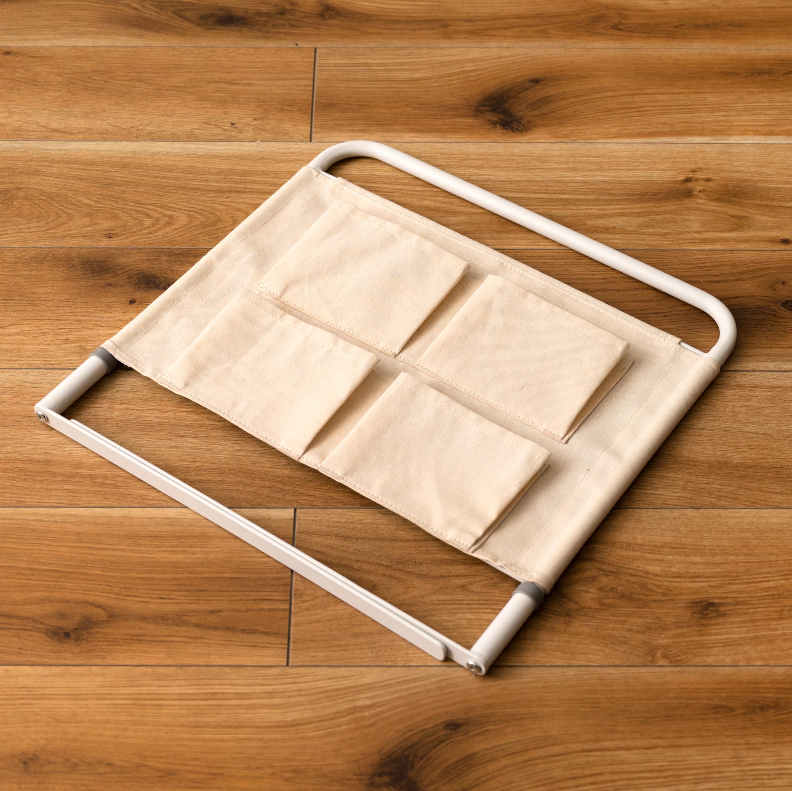 Amazon.co.jp: 収納ポケット付き ベッドガード 東谷 SGS-69WH ホワイト