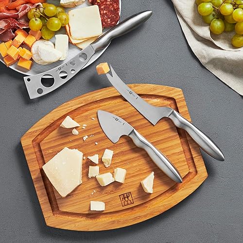 Miniatura 2 de ZWILLING Collection - Juego de cuchillos para queso (3 piezas) para tablero de embutidos, juego de regalo, acero inoxidable