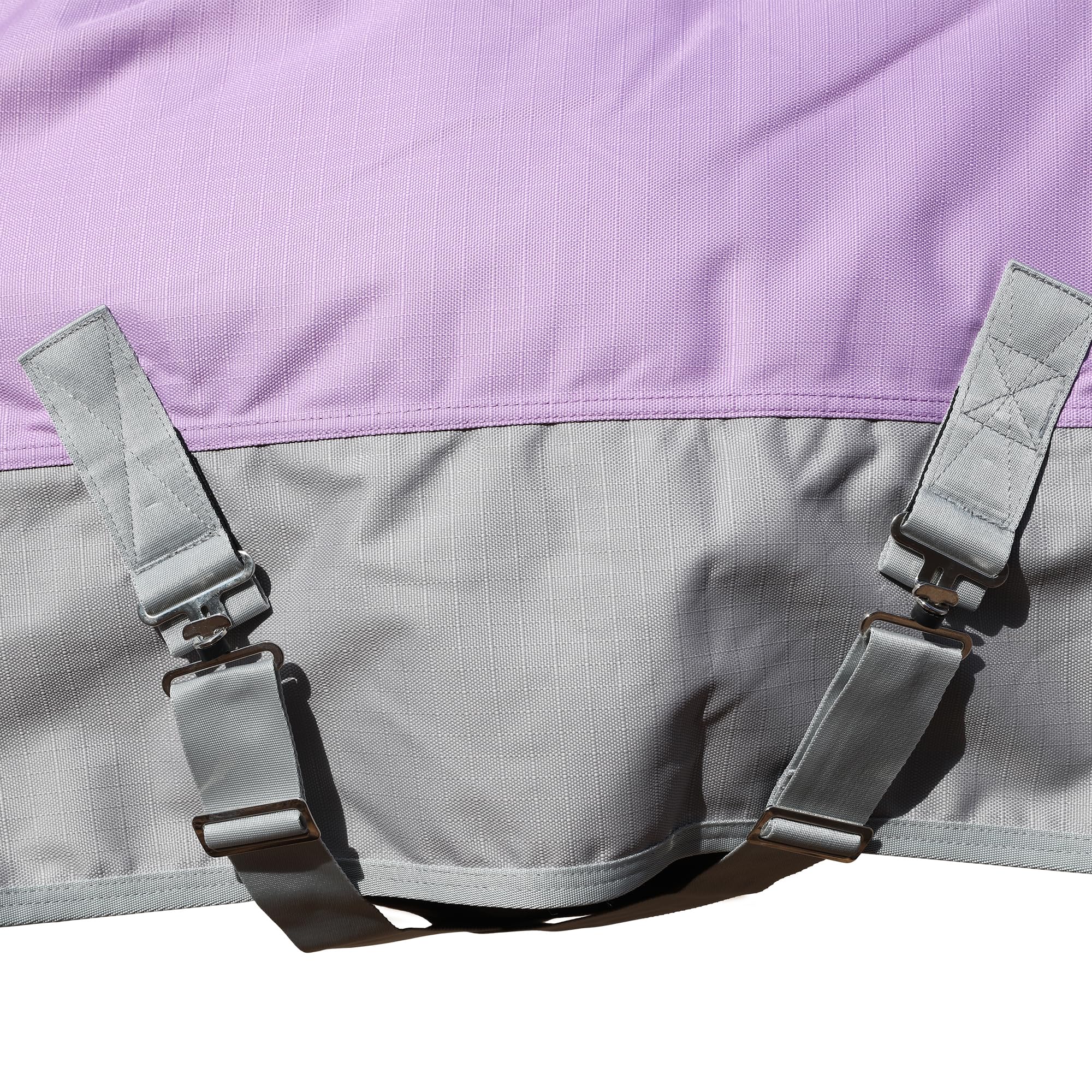 Coperta per pony, 1200D, 200 g/m², impermeabile e traspirante, per pony, shetty, coperta invernale imbottita con cinghie incrociate, collo e chiusura regolabile sul petto