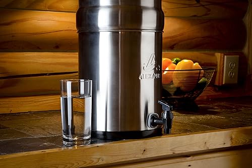 Miniatura 2 de Alexapure Pro Sistema de filtración de agua de acero inoxidable - Capacidad de 5.000 Galones