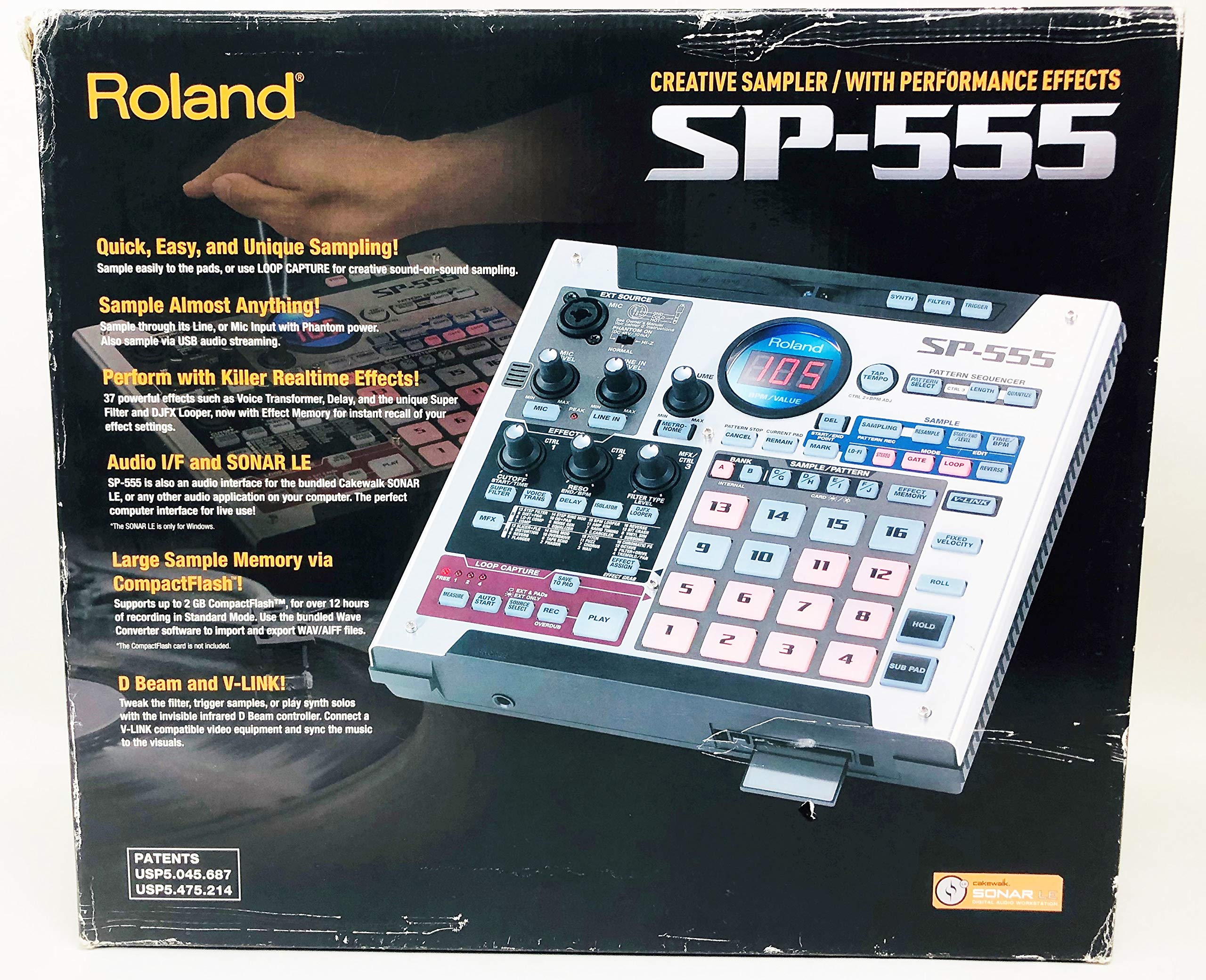 ROLAND SP555 : Amazon.co.uk: Musical Instruments & DJ