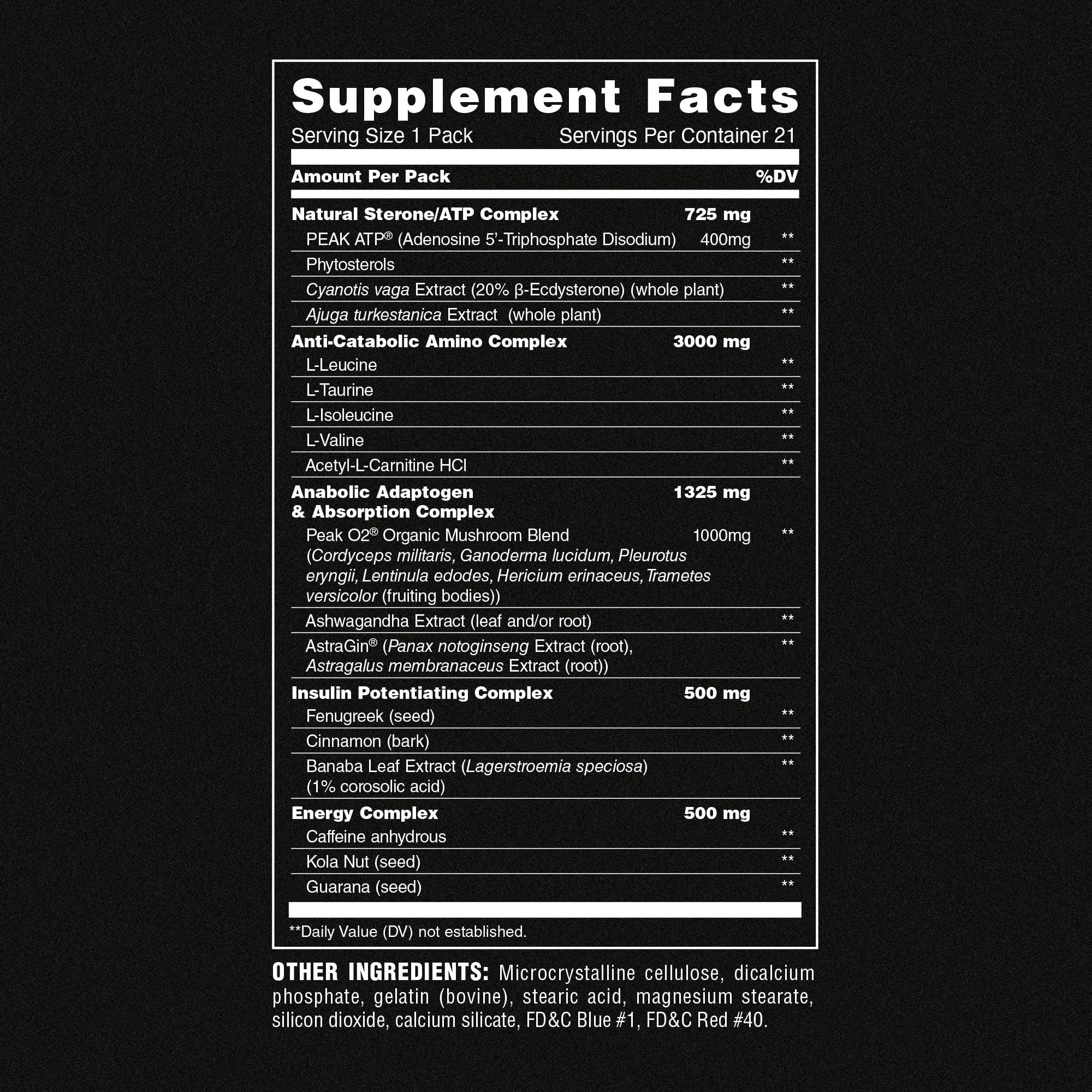 Animal M-Stak Anabolic Mass Gainer Bodybuilding Supplement | 21 Pill Packs — Amazon image 2