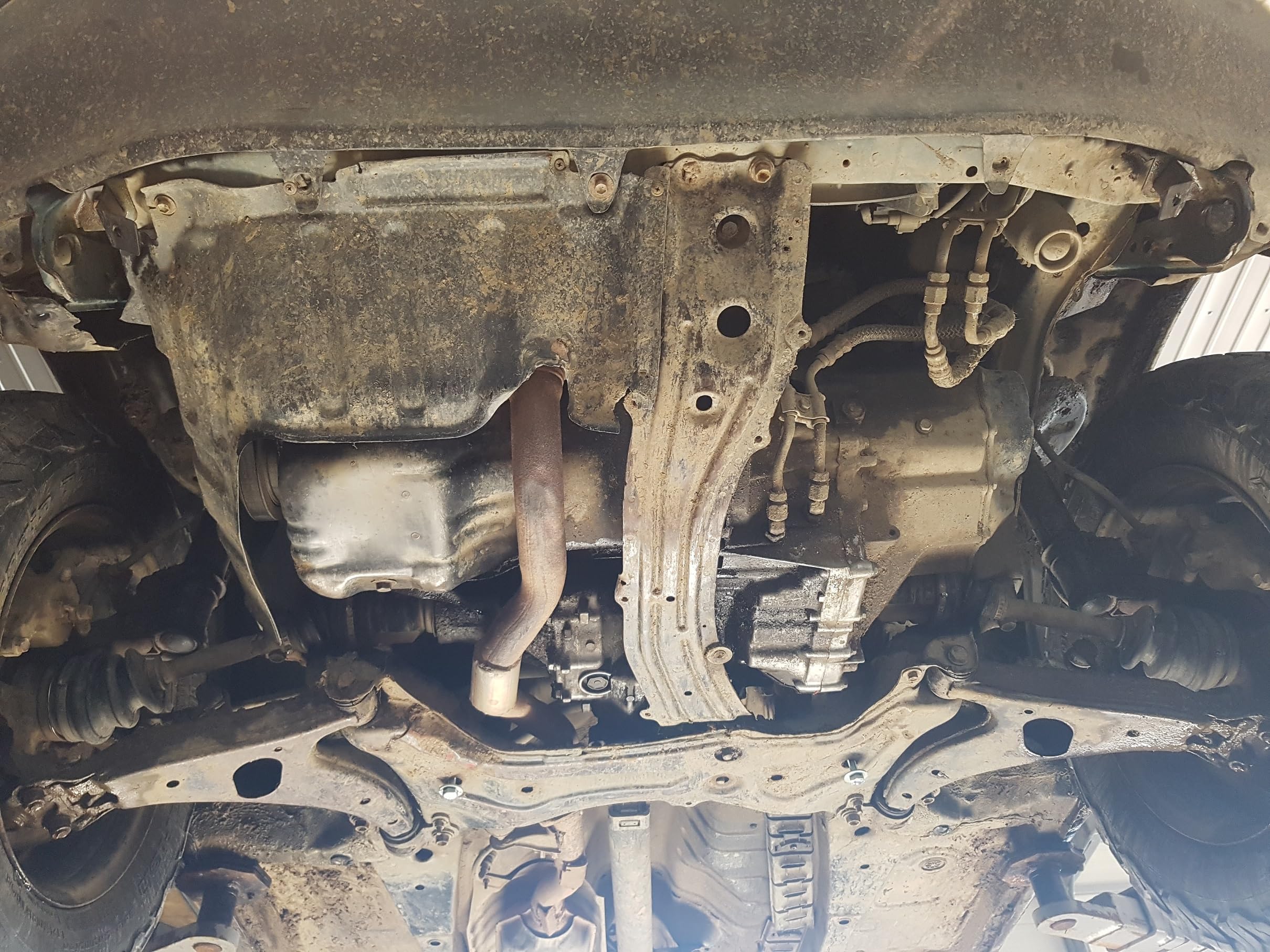 Protección metálica bajo motor compatible con Toyota RAV 4 - (1994-2000)