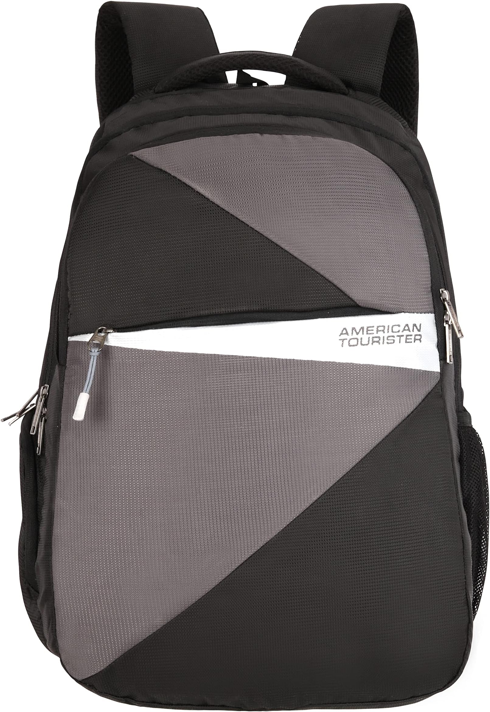 American Tourister Spin Compartment Laptop Backpack, Black, M, Casual