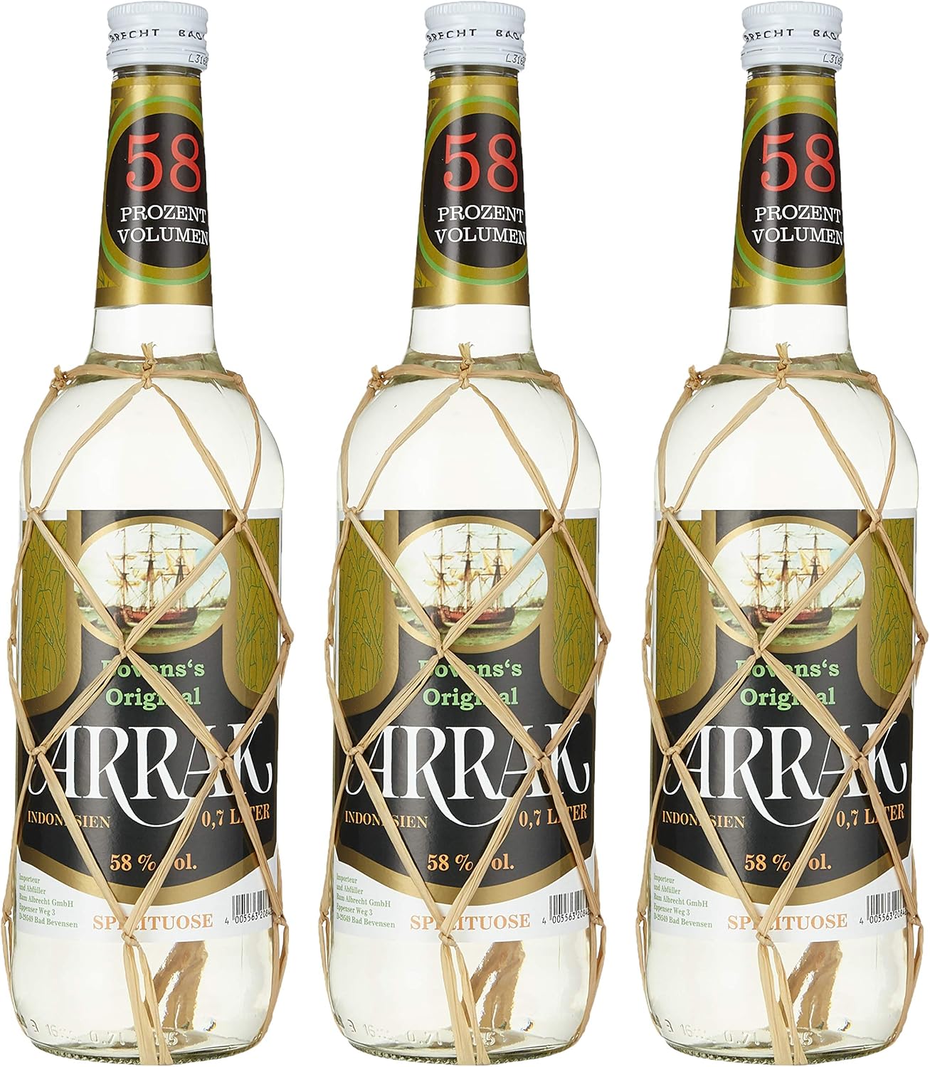 BovenS Real Arrak 3 x 0.7 L