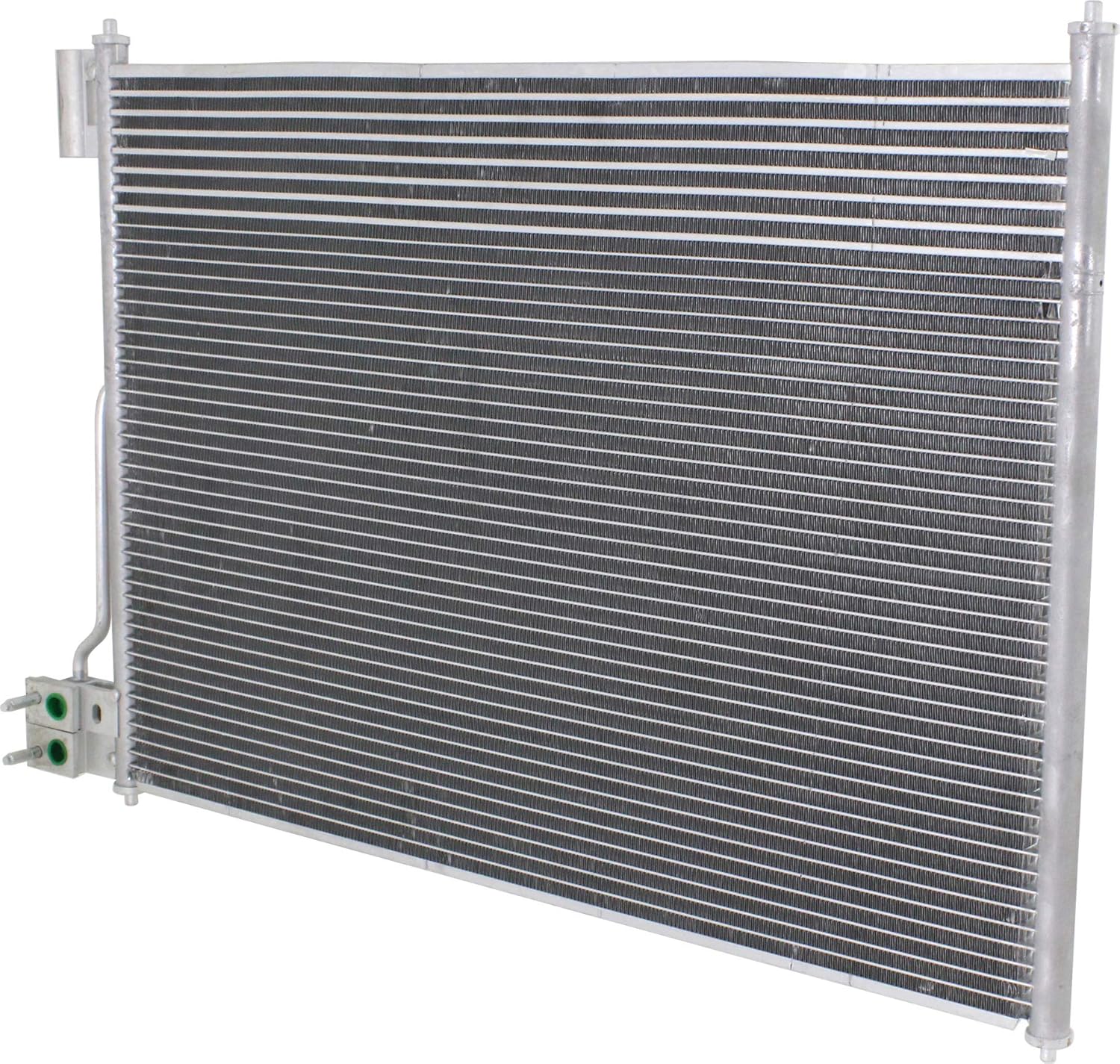 Go-Parts - A/C Condenser with Valve for 2006-2011 Ford Crown Victoria, Replacement 2007 2008 2009 2010