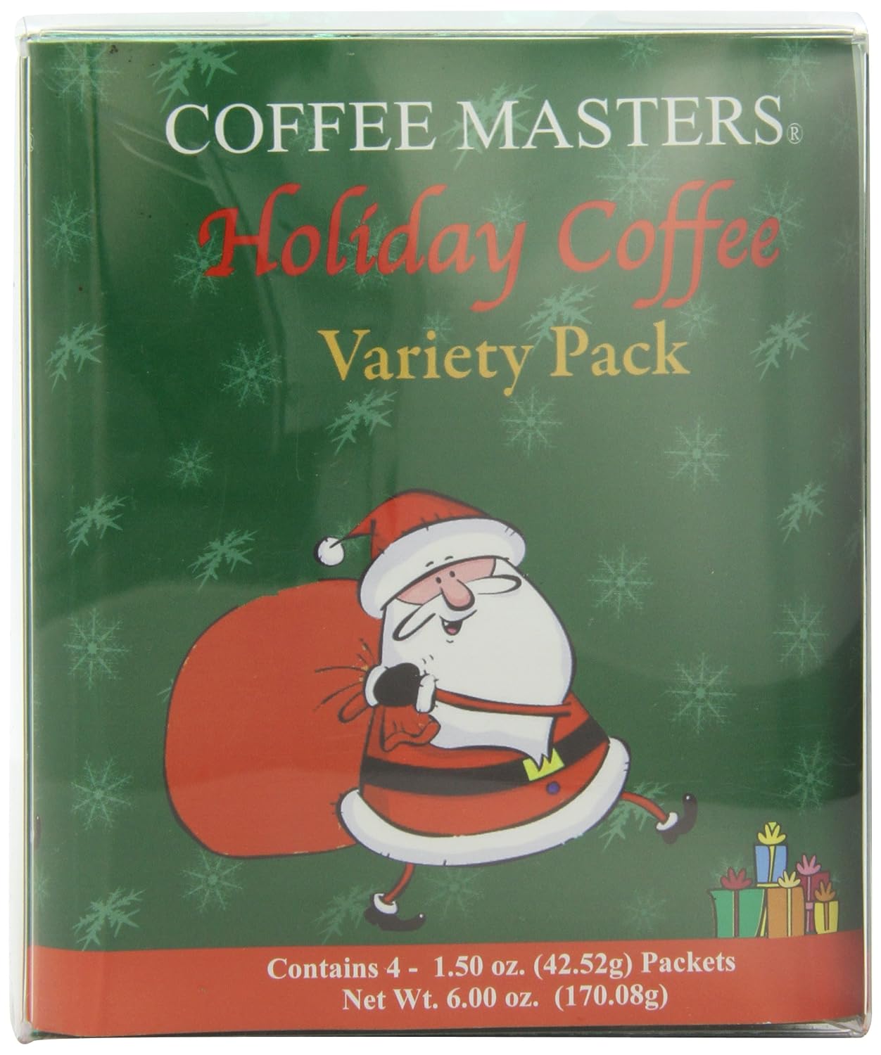 Coffee Masters Holiday Variety Pack, Coffee, 6 Ounce