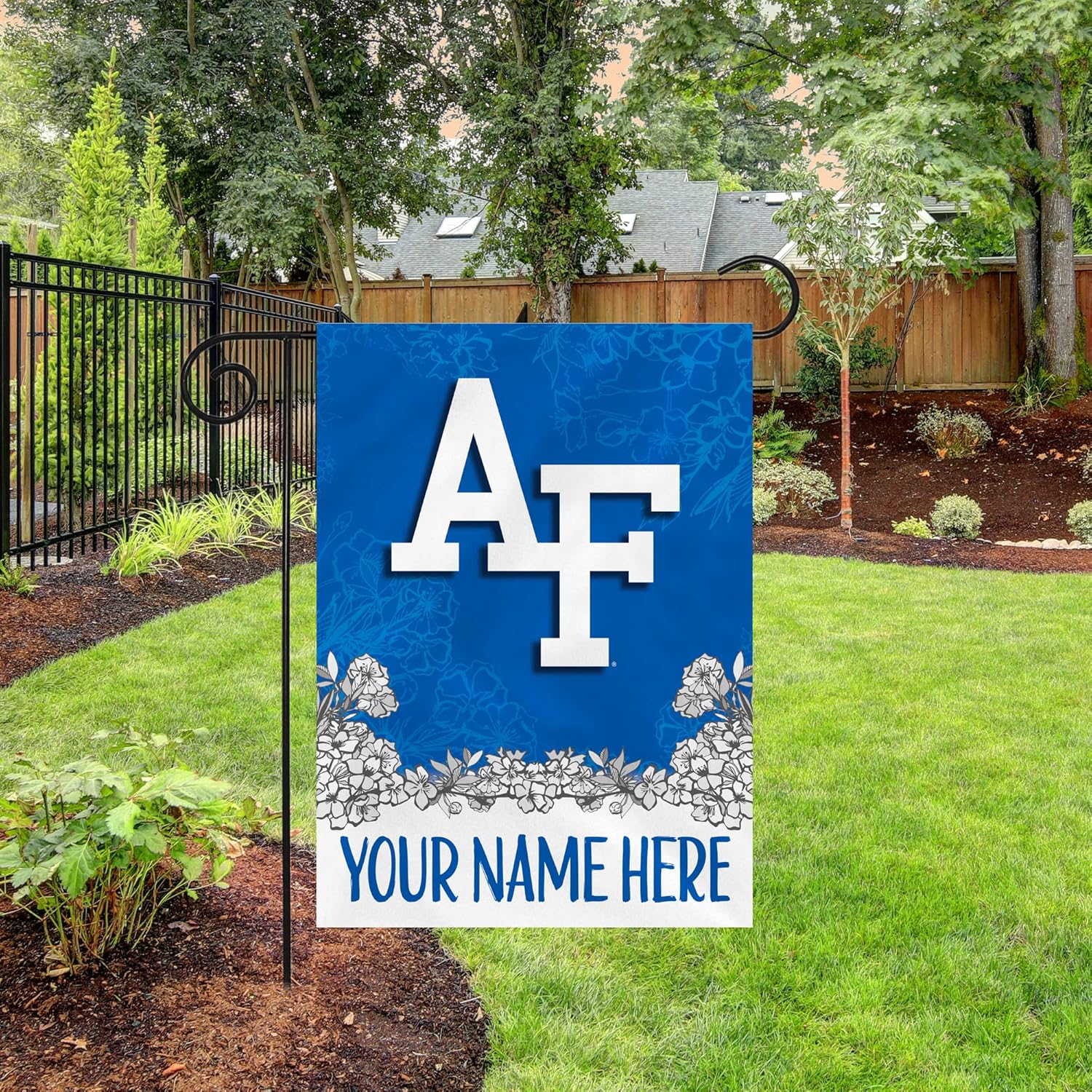 Rico Industries NCAA Standard/Primary Personalized Garden Flag