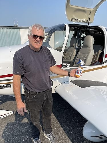 Miniatura 6 de 1 espray de revestimiento de cerámica SiO2 de grado aeronáutico, 16 onzas, espray de detallador rápido de alto brillo para aviones, automóviles,