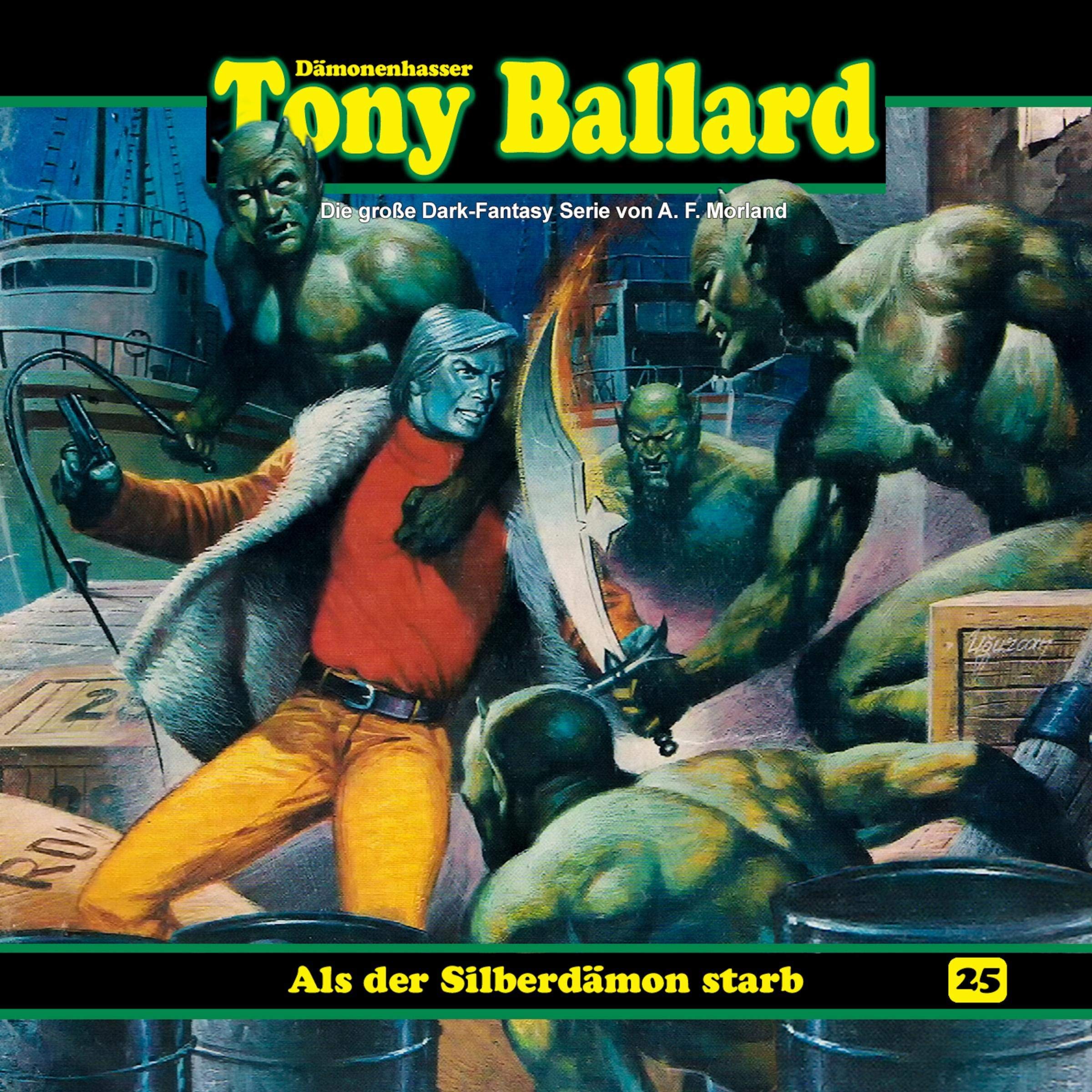 Cover art for Als der Silberdämon starb