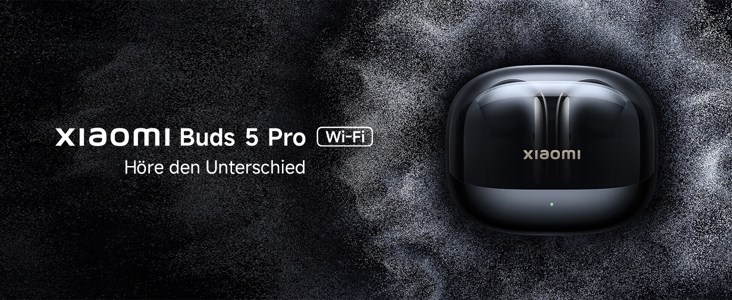 XIAOMI Buds 5 Pro Wi-Fi - 11 mm HiFi Triple Driver, 55 dB ANC