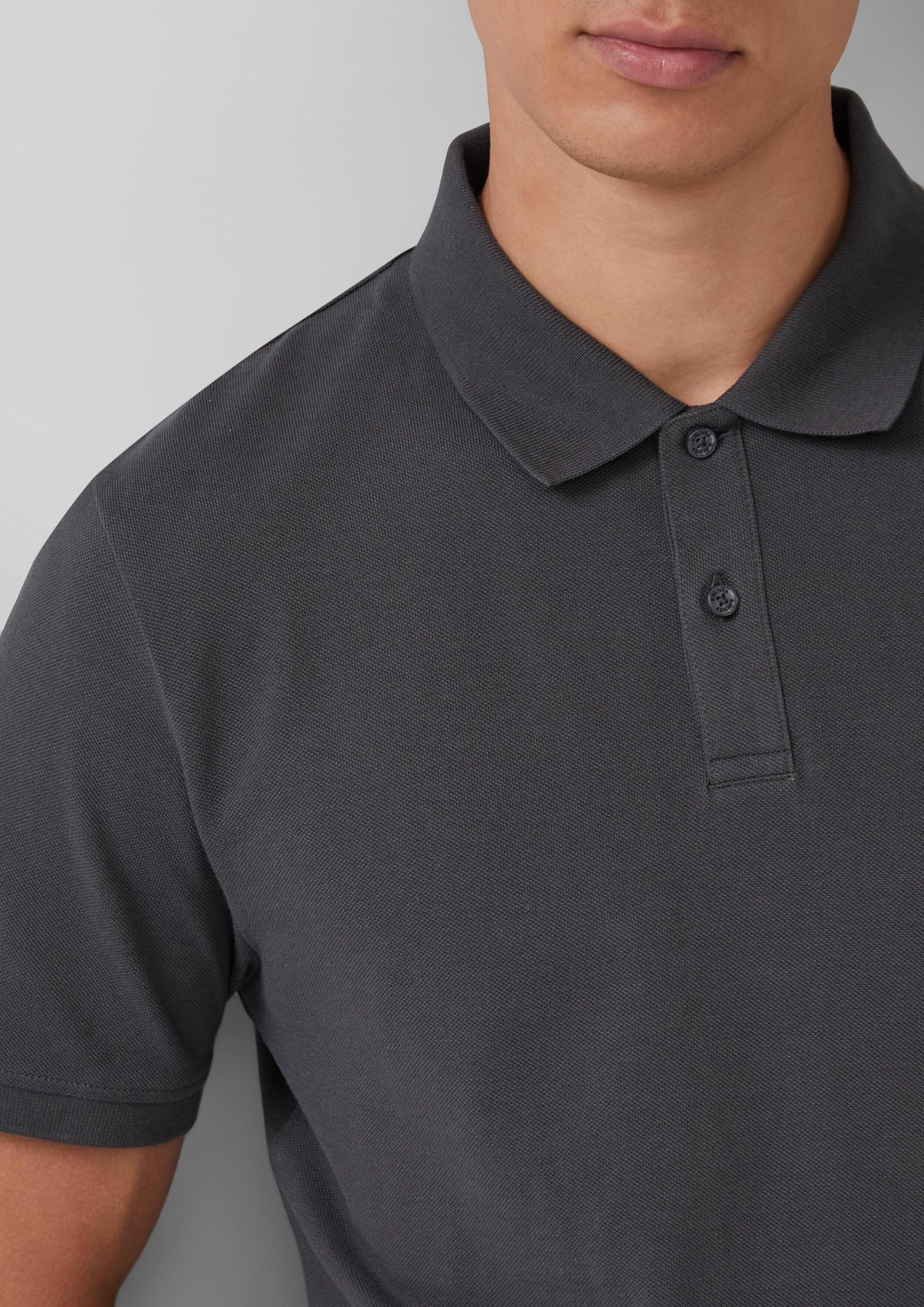 s.Oliver Herren Poloshirt aus Piqué mit Logo im Doppelpack Polohemd