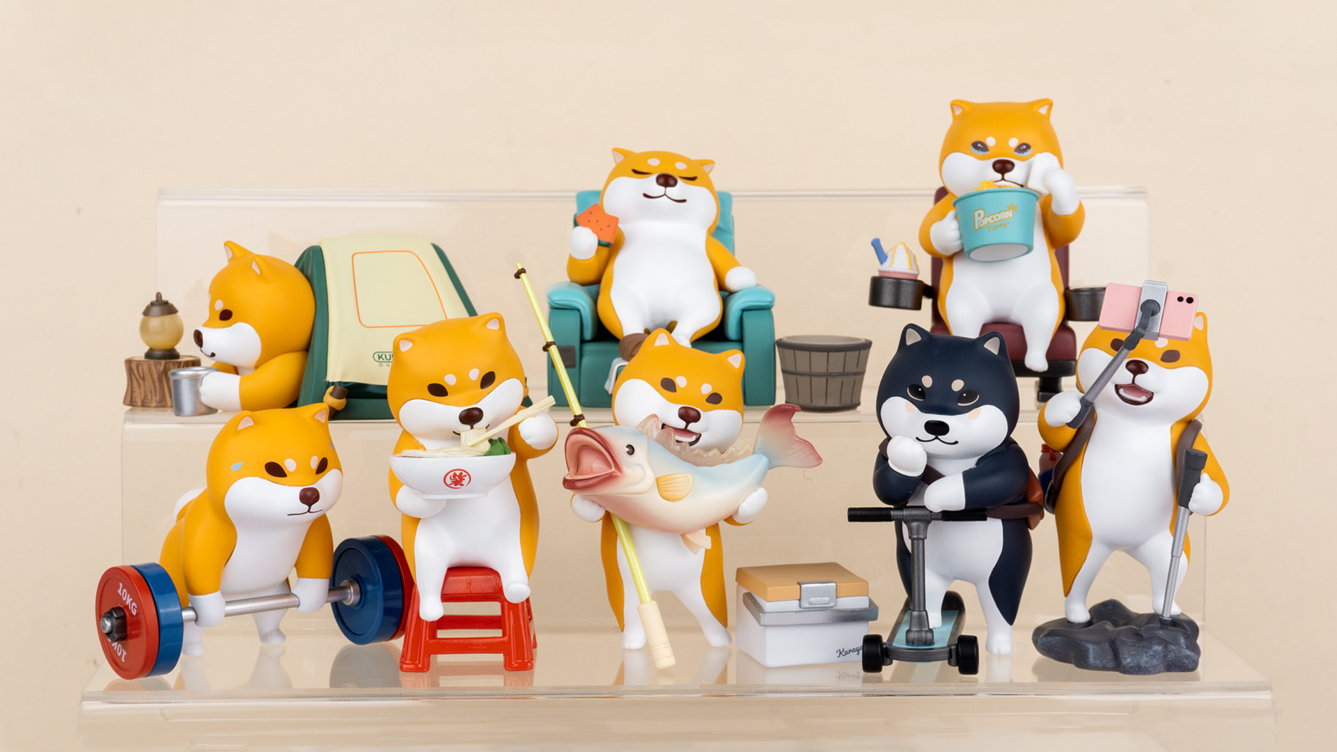 Amazon.com: BEEMAI Kuraya Shiba Tourshiba Series 1PC Blind Box