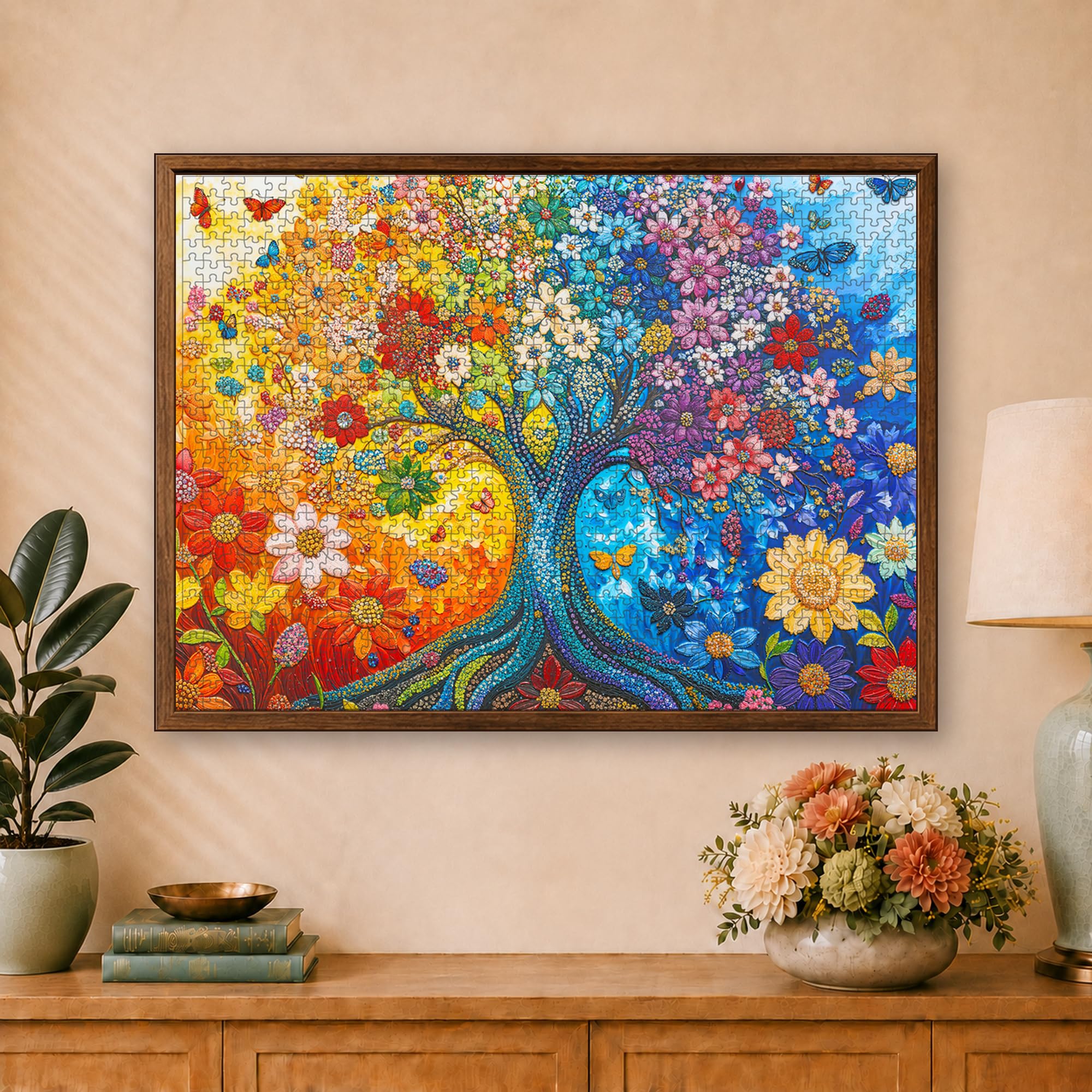 1000 Piece Luminous Tree of Life Puzzle -4 1000 Piece Luminous Tree of Life Puzzle -4