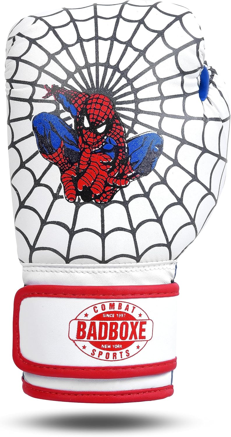 子供用ボクシンググローブ 6オンス (ホワイト/ブルー、6オンス