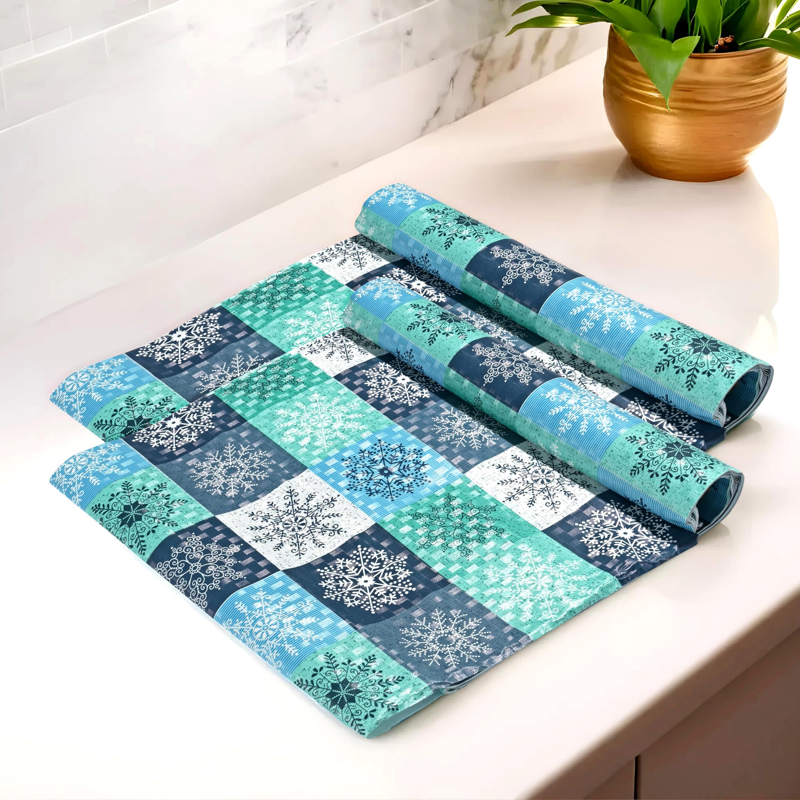 Kuber Industries Multicheck Printed Shelf Liners for Kitchen Shelves,cupboards,Wardrobe,Drawer, 5 Mtr- Pack of 2 (Multicolor), Standard, (49KM0368) (B09PGBRV2B) Amazon Price History, Amazon Price Tracker
