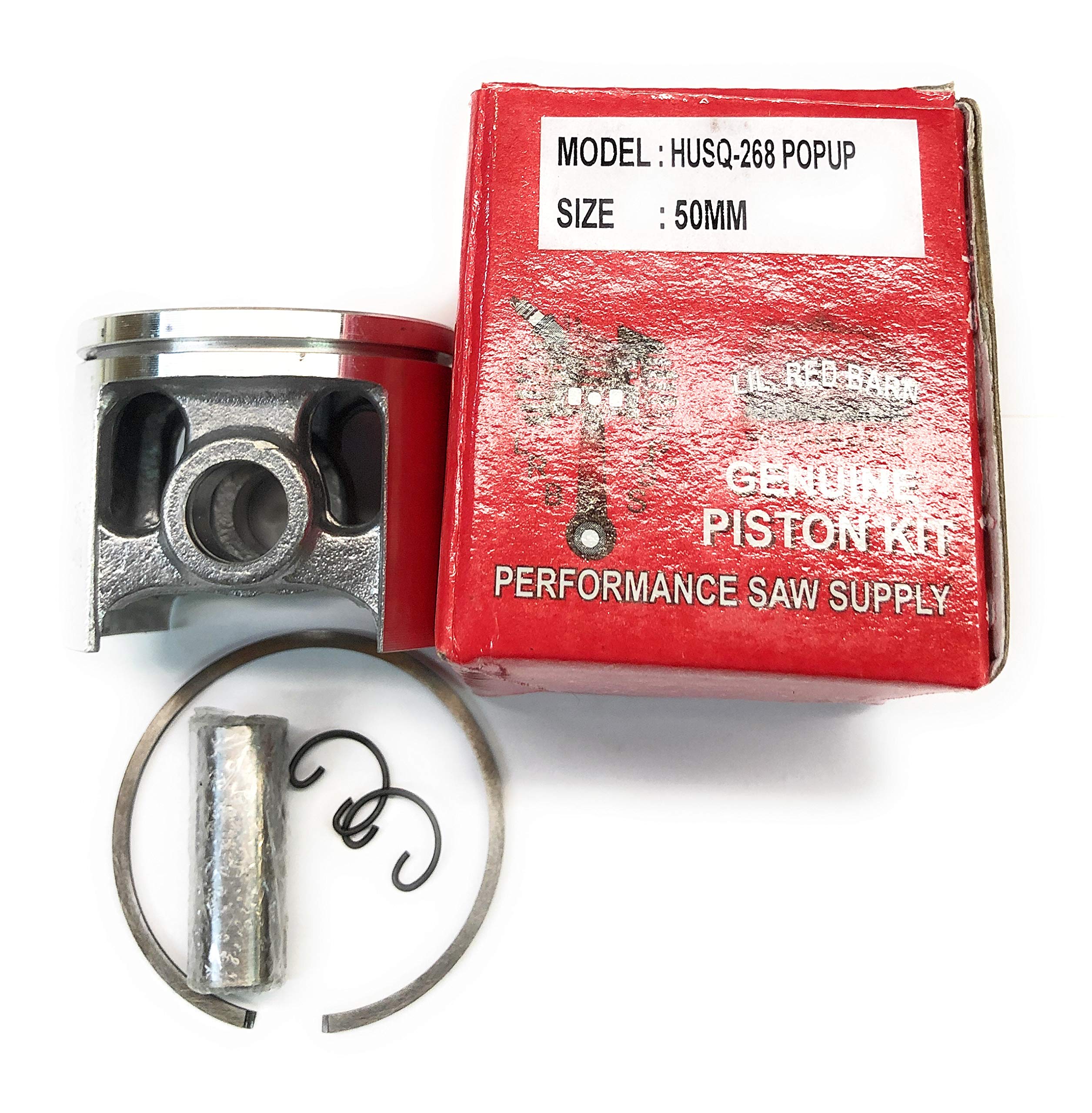 Amazon.com : Fits Husqvarna 268, 268XP 365 50mm Pop Up Piston Kit