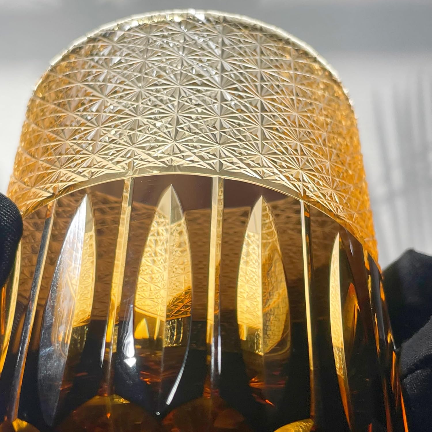 suigetsu Crystal Whiskey Glass, Constellation Etched Design, 320ml Capacity, Modern Astronomical Style (nightfall) - Image 5