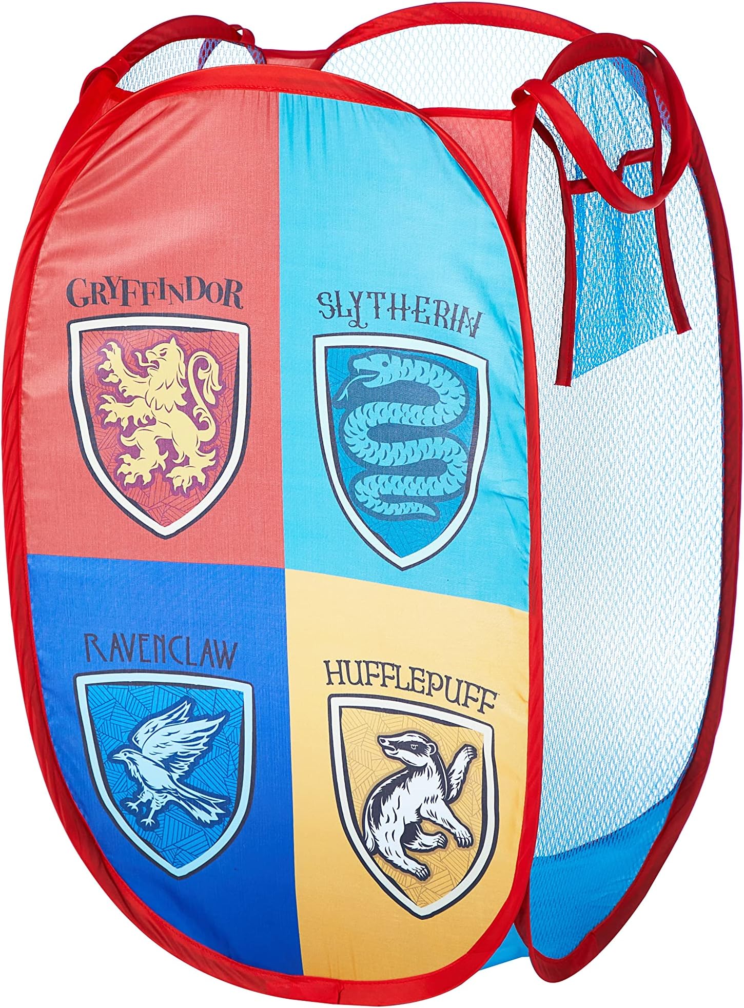 Harry Potter Pop Up Hamper with Durable Carry Handles, 21" H x 13.5" W X 13.5" L